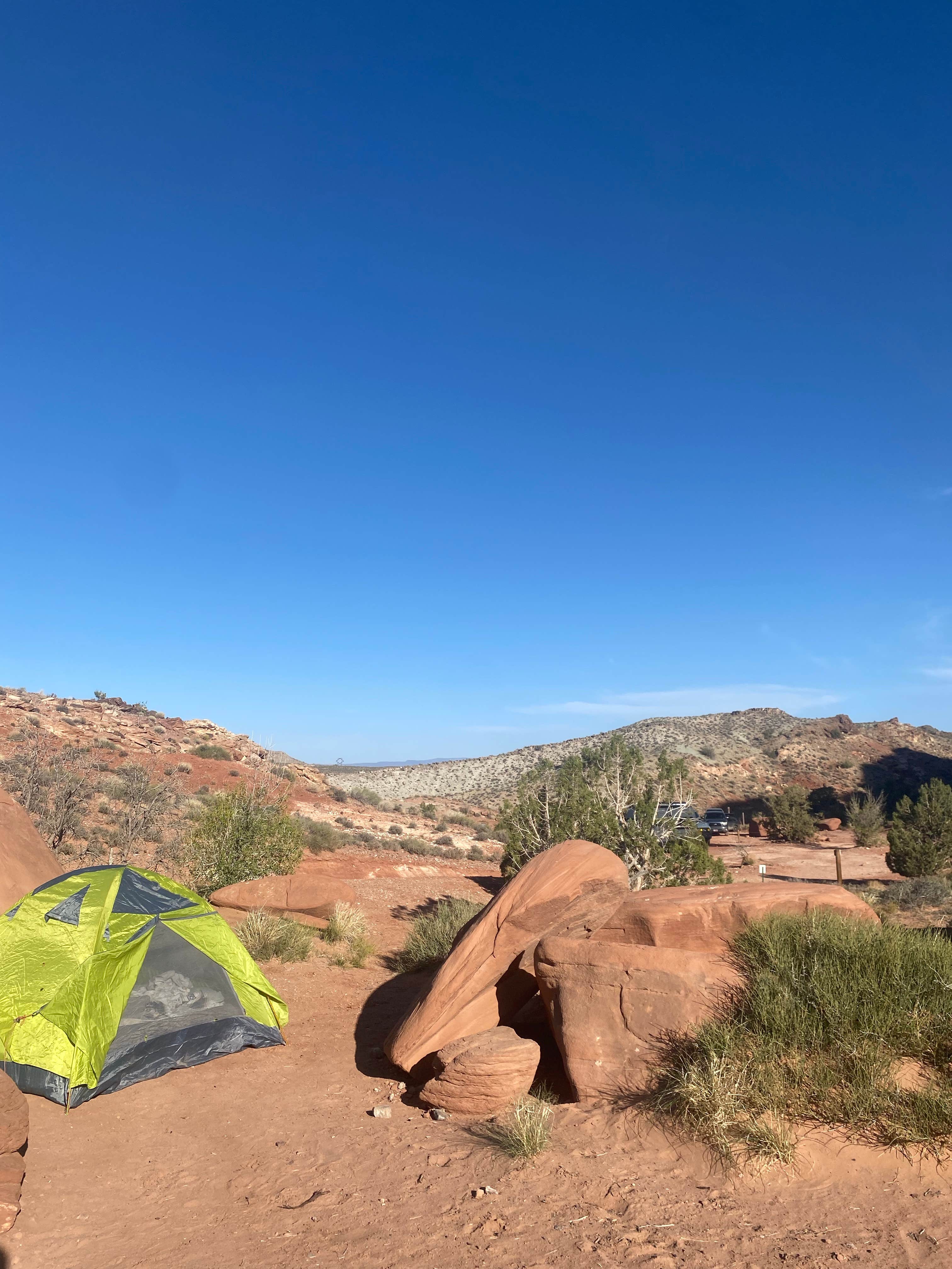 grace V.'s photo of a dispersed camping area at Cotter Mine Road Dispersed Sites near Thompson, UT