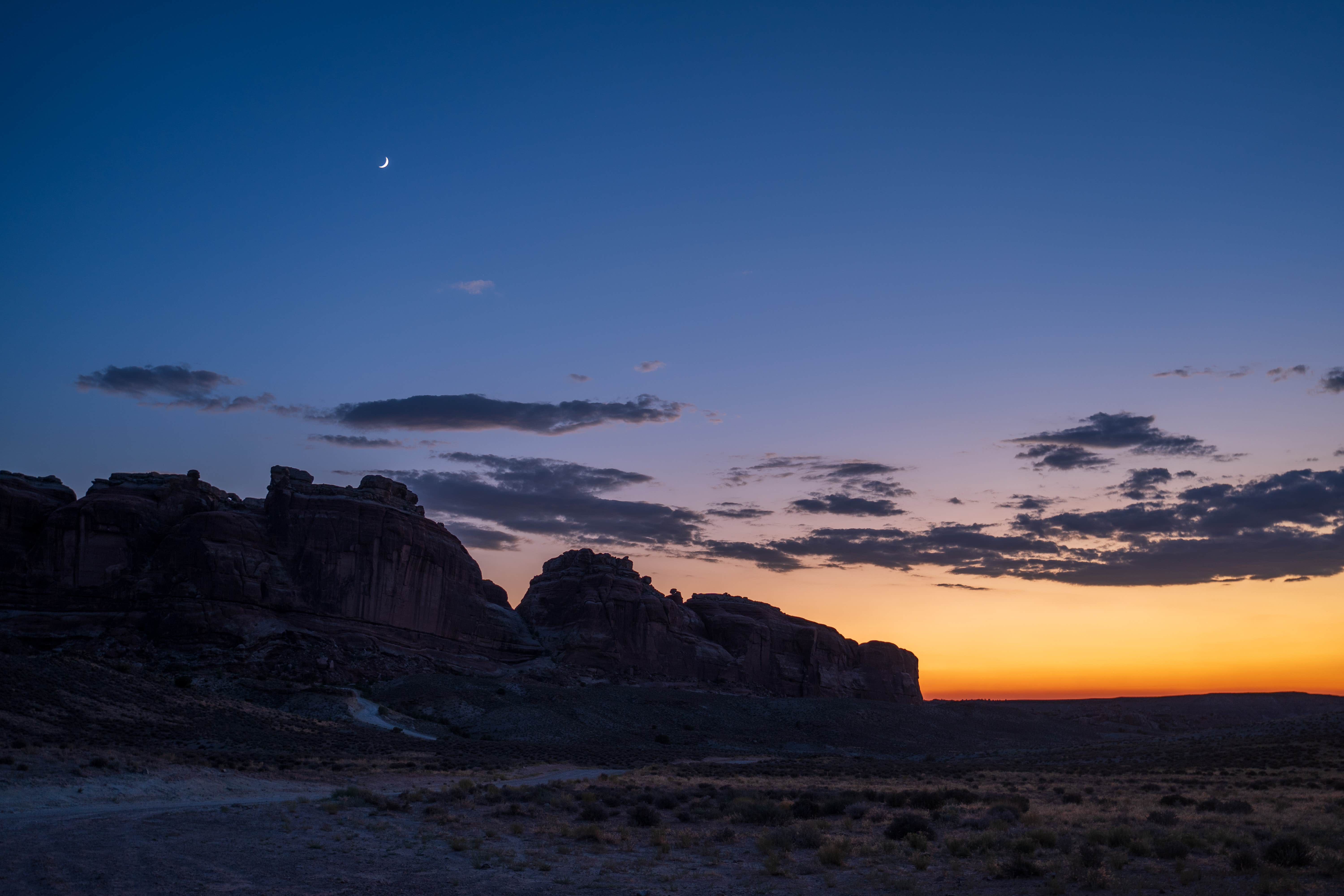 Zack L.'s photo of a dispersed camping area at Cotter Mine Road Dispersed Sites near Arches National Park