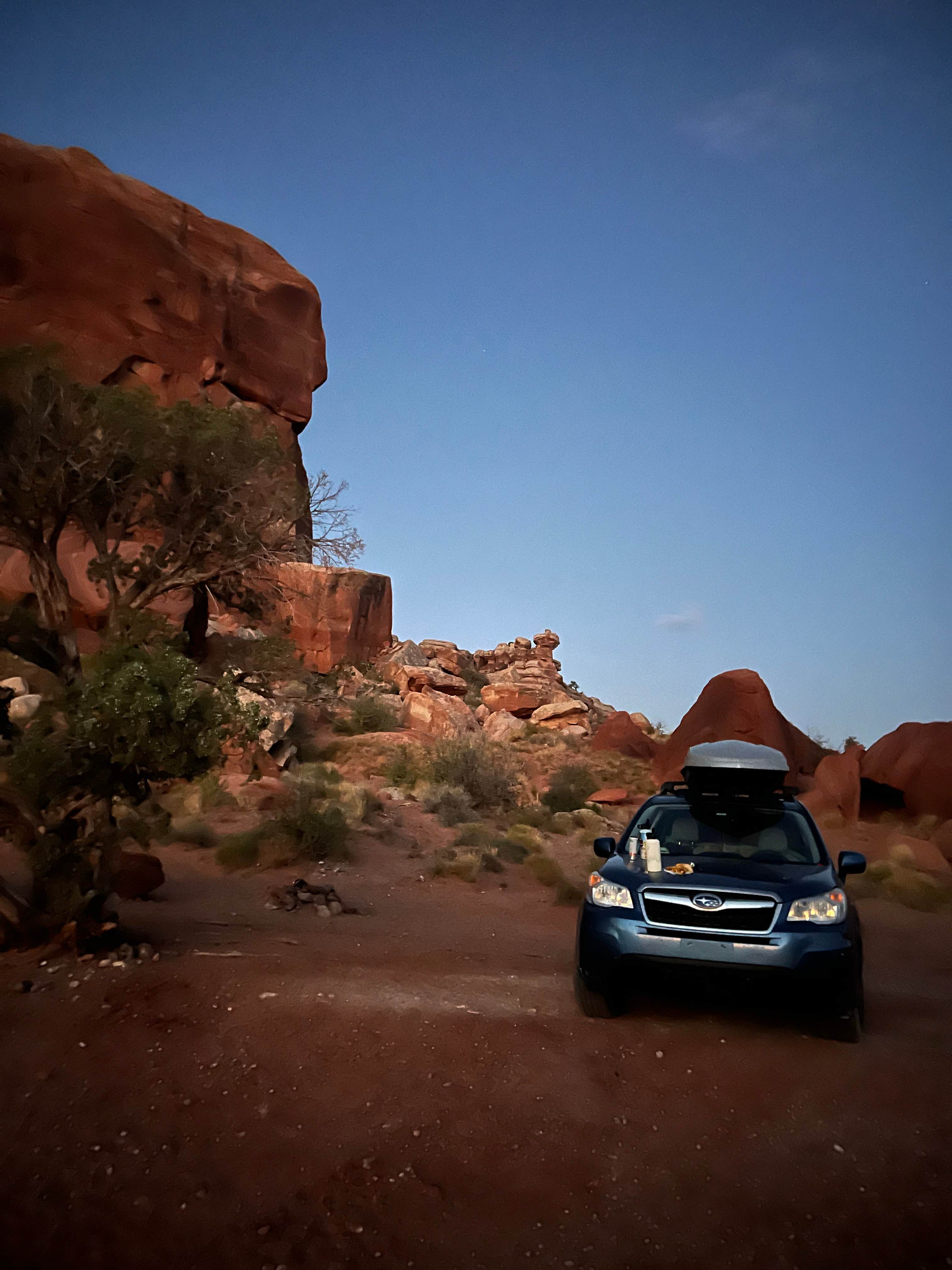 Camper-submitted photo at Cotter Mine Road Dispersed Sites near Castle Valley, UT