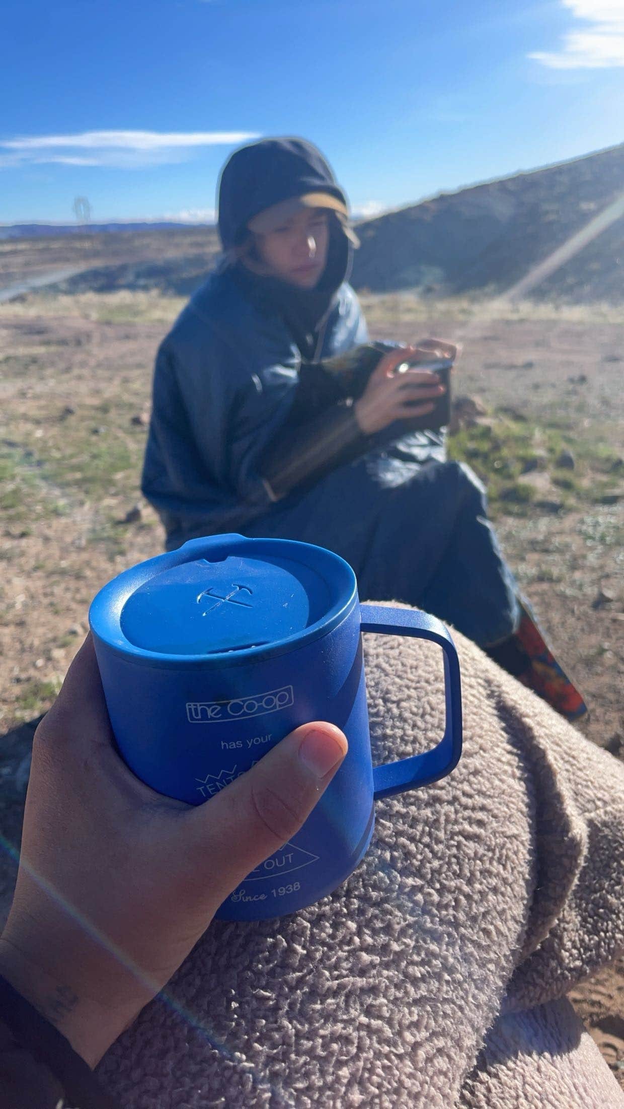 Anwyn P.'s photo of a dispersed camping area at Cotter Mine Road Dispersed Sites near Castle Valley, UT