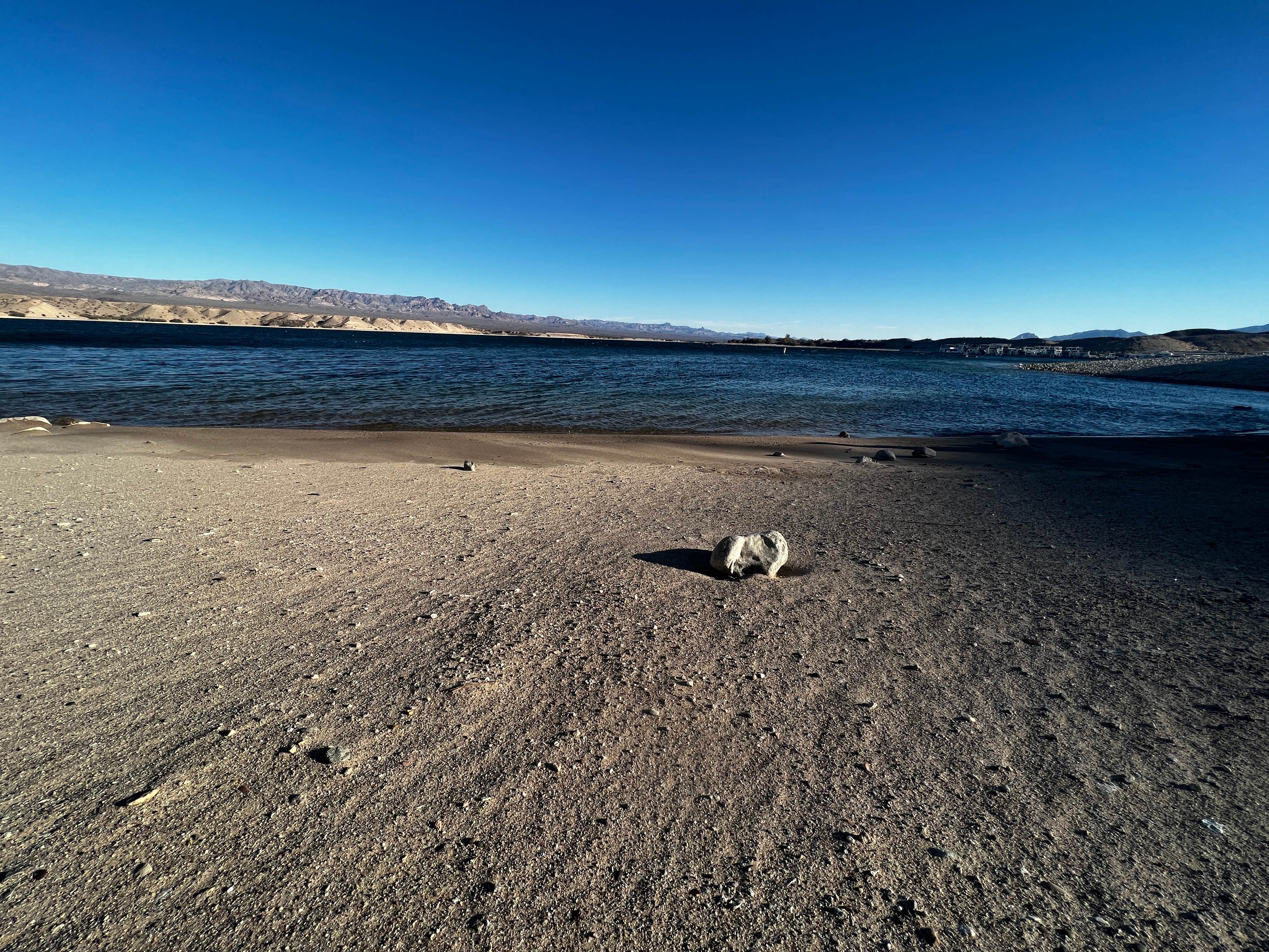 Wayne B.'s photo of camping with pets at Cottonwood Cove Campground — Lake Mead National Recreation Area in Nevada