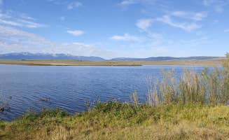 Jenny&Tobias P.'s photo of a dispersed camping area at Cottonwood Reservoir Dispersed Camping near Greycliff, MT