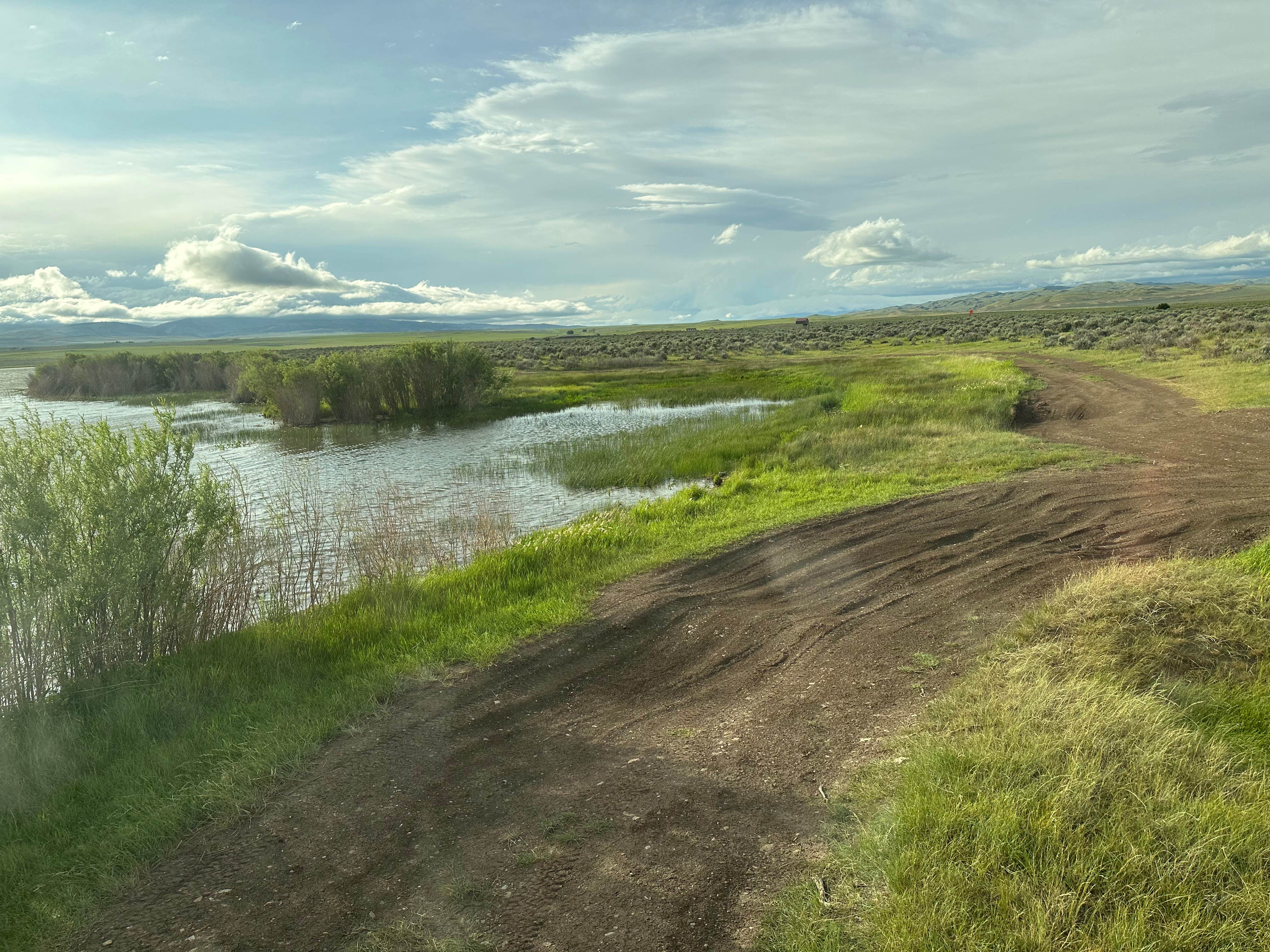 Camper-submitted photo at Cottonwood Reservoir Dispersed Camping near Livingston, MT