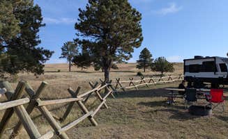 Catherine P.'s photo at Coulter Bay Campground — Keyhole State Park near Devils Tower National Monument