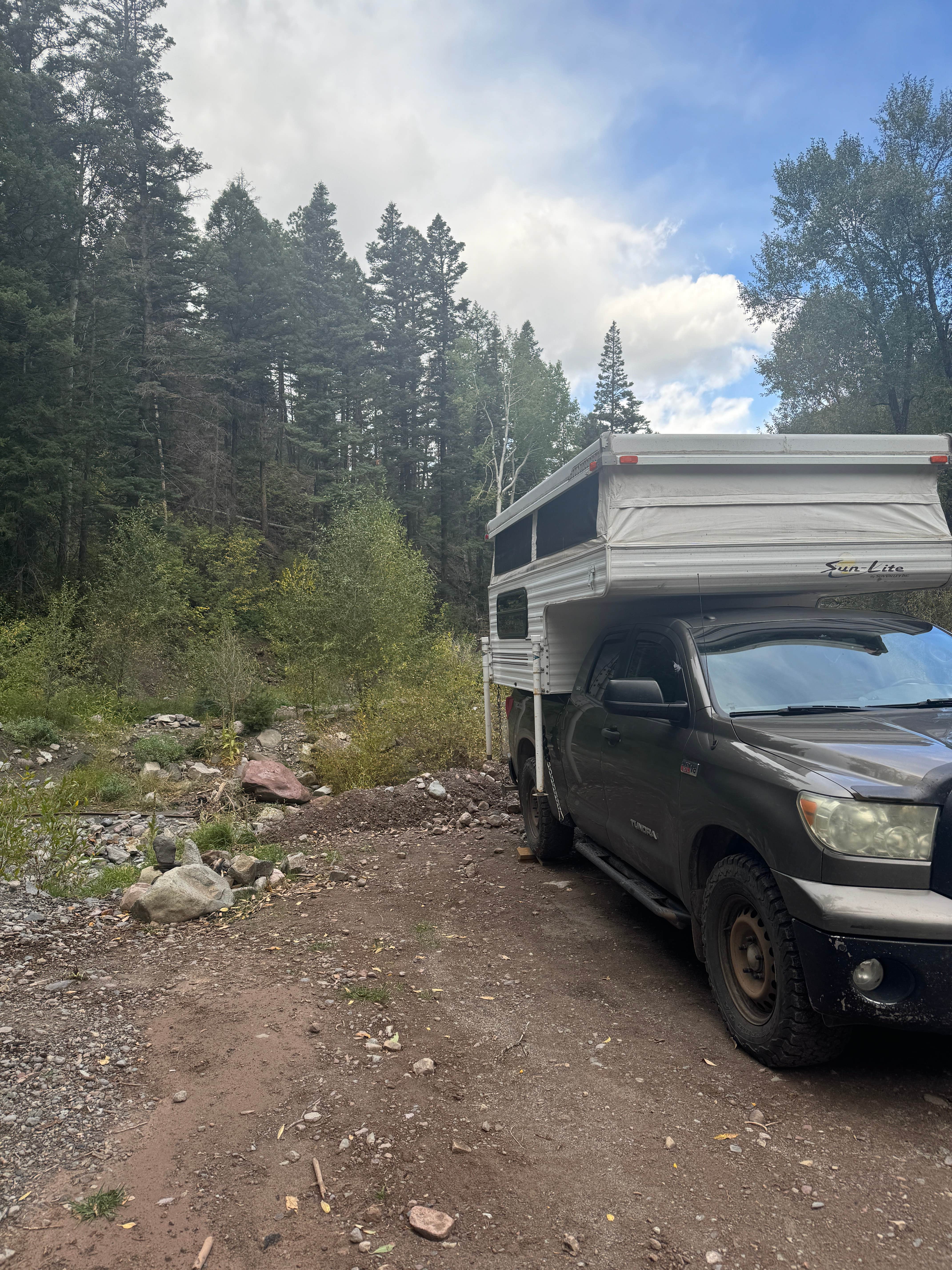 Abby S.'s photo of rv camping at County Road 14, Dexter Creek Backcountry near Ouray, CO