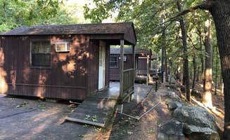 James N.'s photo of glamping accommodations at Cove Lake Complex near Hartford, AR