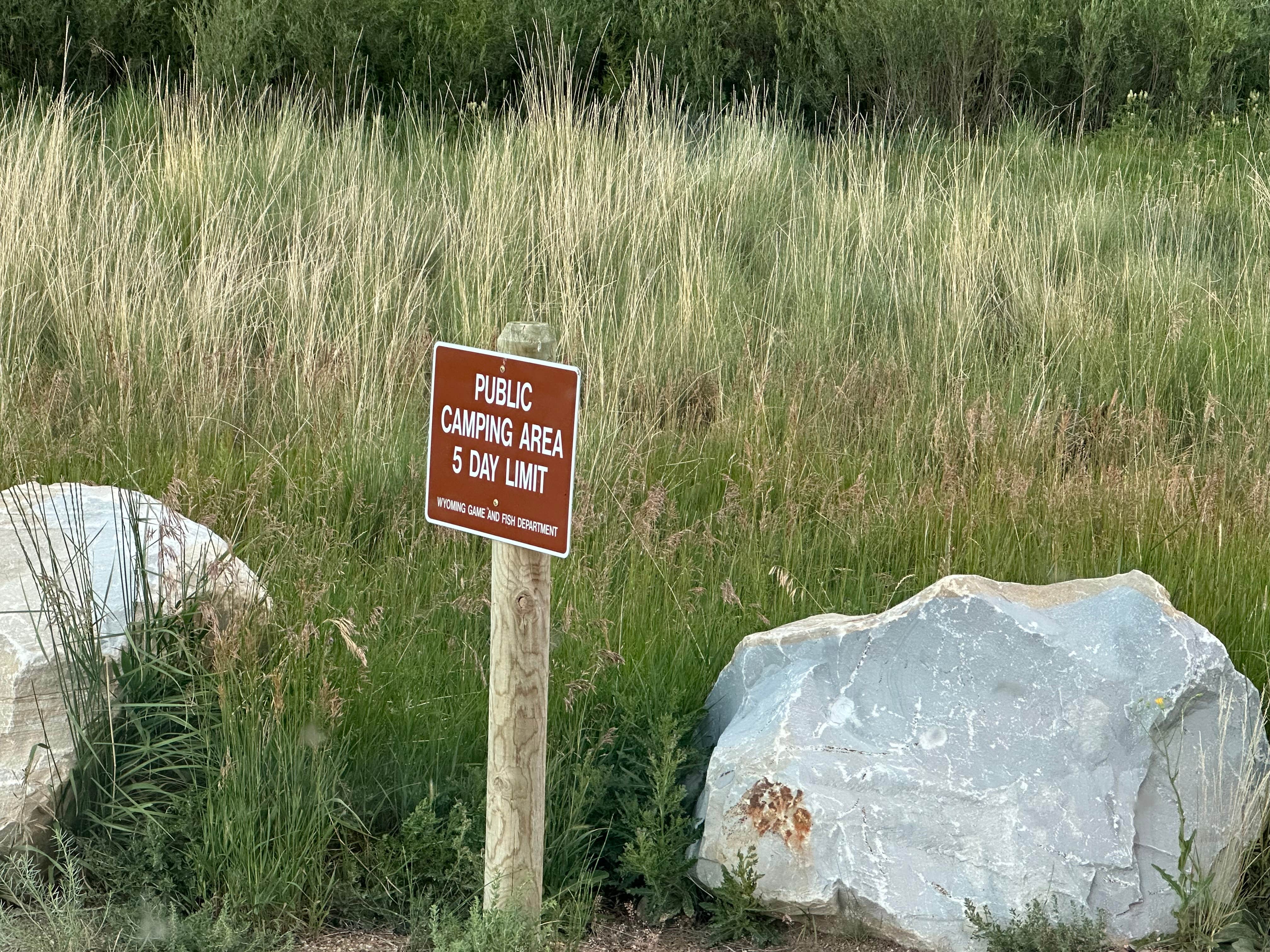 Camping near Sanger Public Access Area on North Platte River: North Platte River Treasure Island - Public Access Area, Encampment, Wyoming
