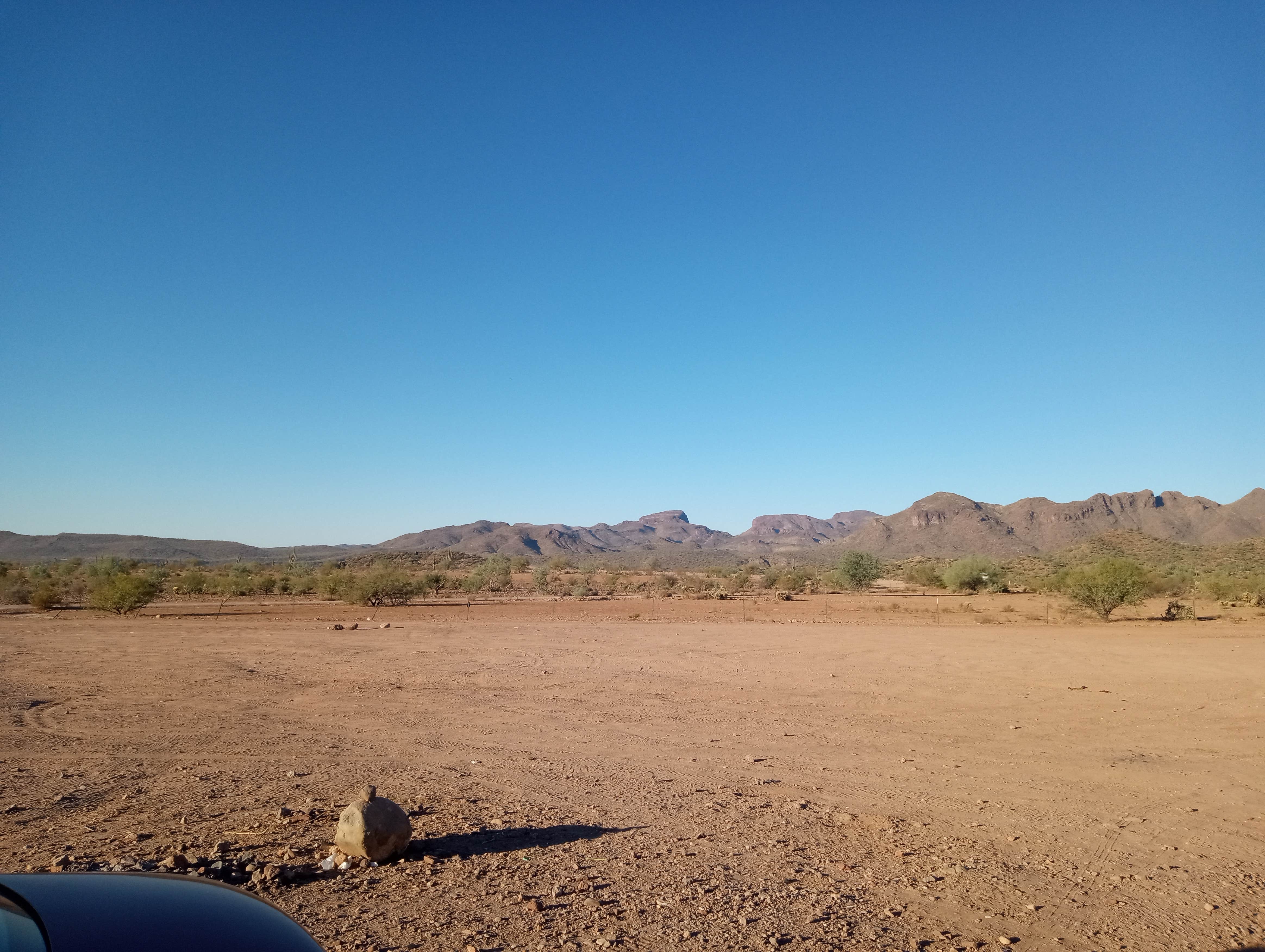 Camper-submitted photo at Cow Creek Road Dispersed near Sun City West, AZ