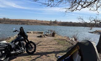 Mike V.'s photo at Cowely county fishing lake near Kaw Lake