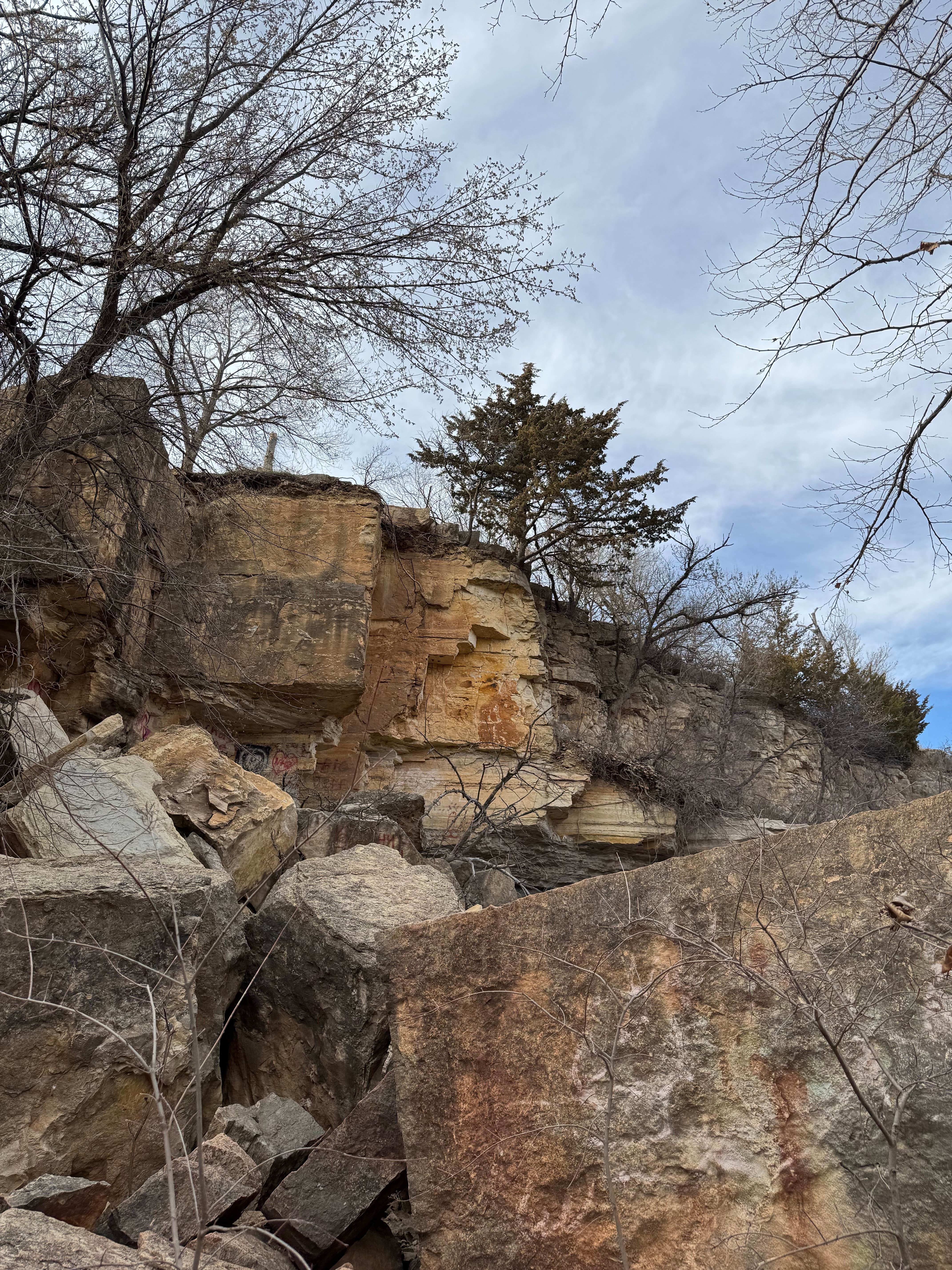 Camper-submitted photo at Cowely county fishing lake near Winfield, KS