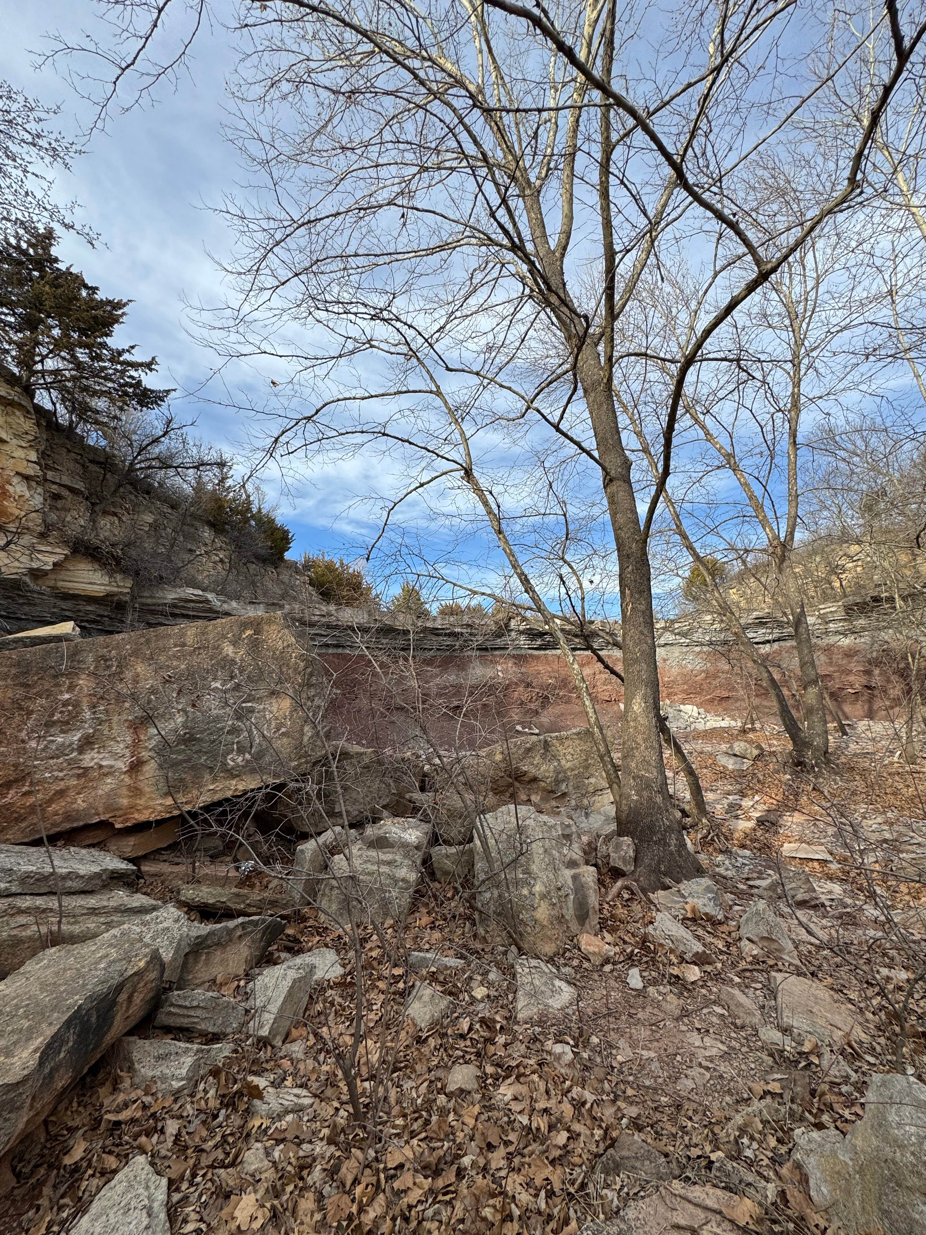 Camper-submitted photo at Cowely county fishing lake near Winfield, KS