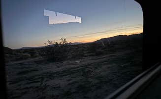 Debbie G.'s photo of a dispersed camping area at Cowhole Mountain Basecamp near Baker, CA