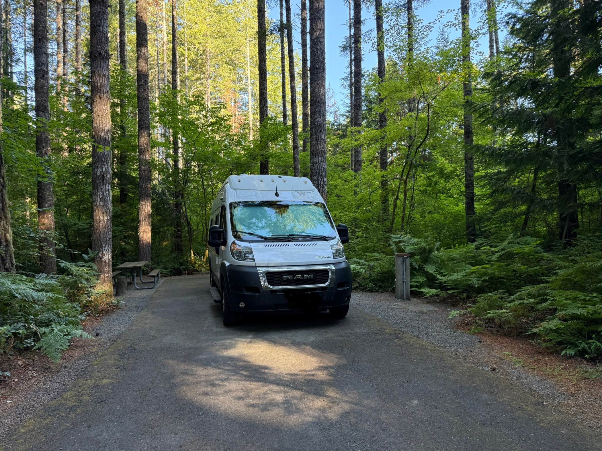 Camper-submitted photo at Cowlitz Falls Campground near Elbe, WA