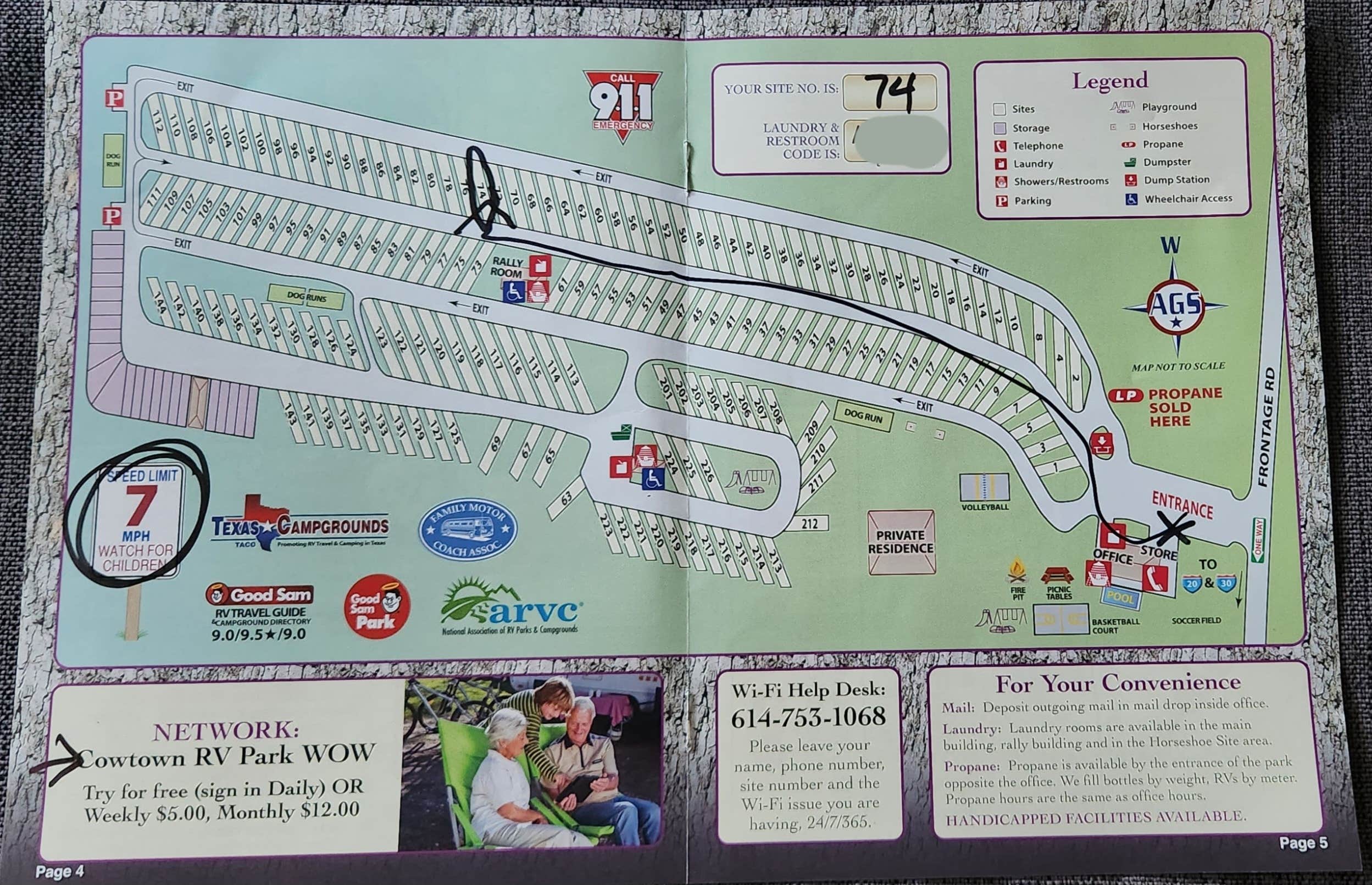 Camper-submitted photo at Cowtown RV Park near Weatherford, TX