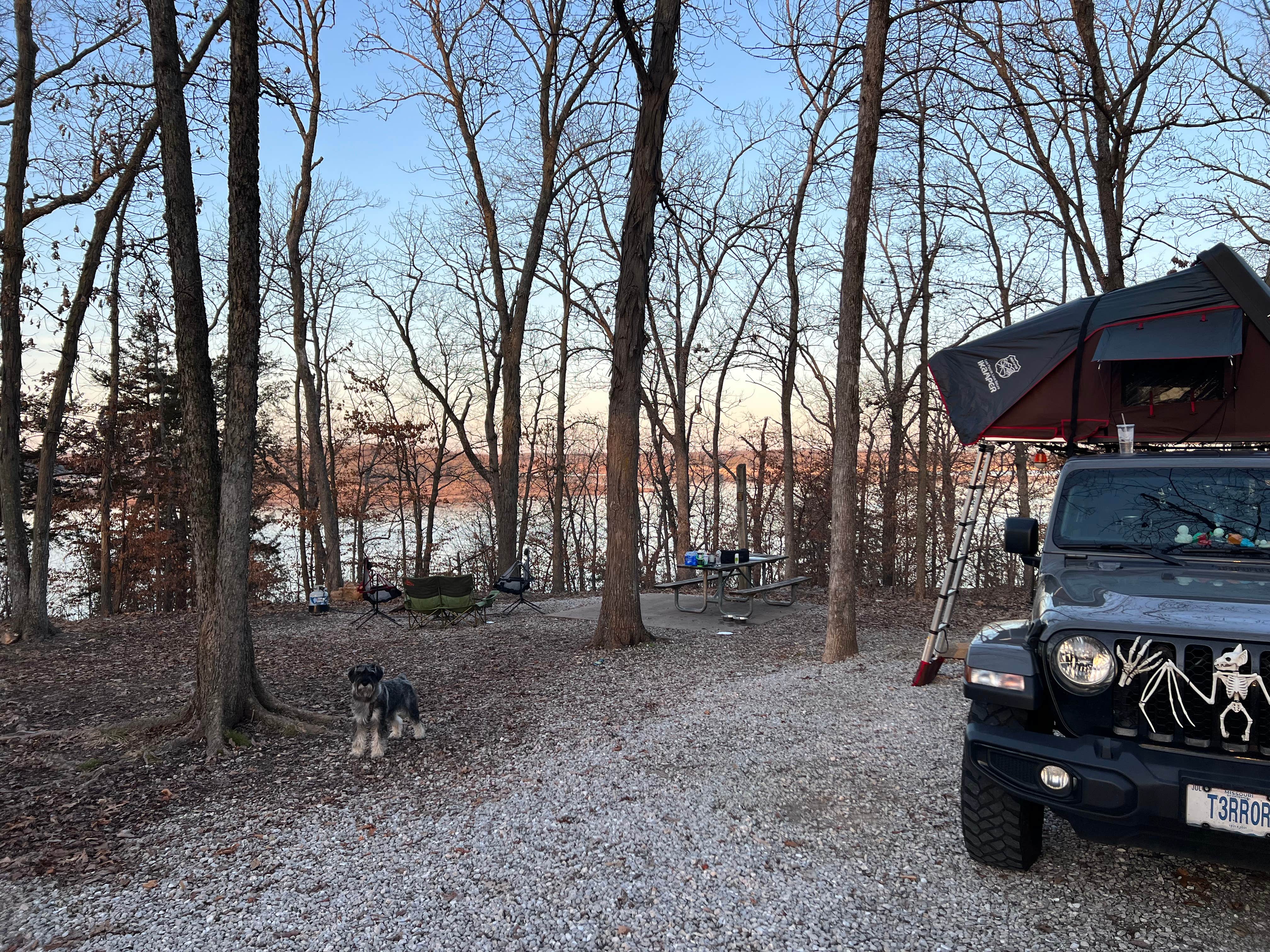 Bradley R.'s photo of rv camping at Coyote — Mark Twain State Park near Lewistown, MO