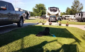 Bonnie S.'s photo of camping with pets at Cozy Corner RV Park near Collins, MO