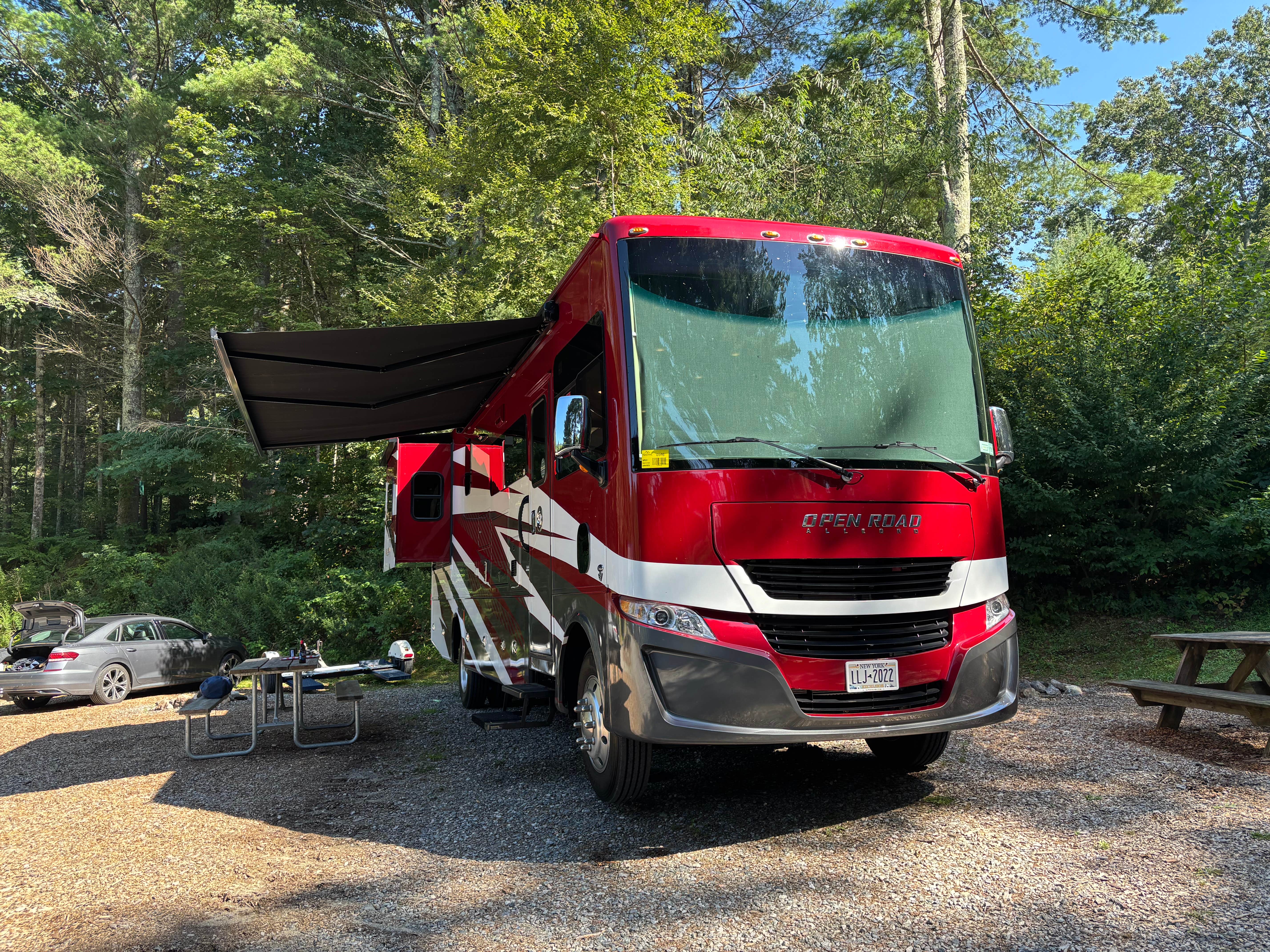 Mike W.'s photo of rv camping at Cozy Hills Campground near Stevenson, CT