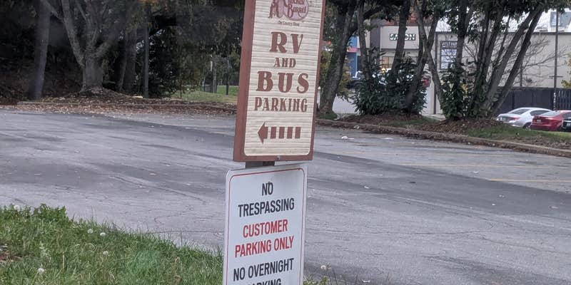 Camper submitted image from Cracker Barrel — Asheville (Crowell Rd.)