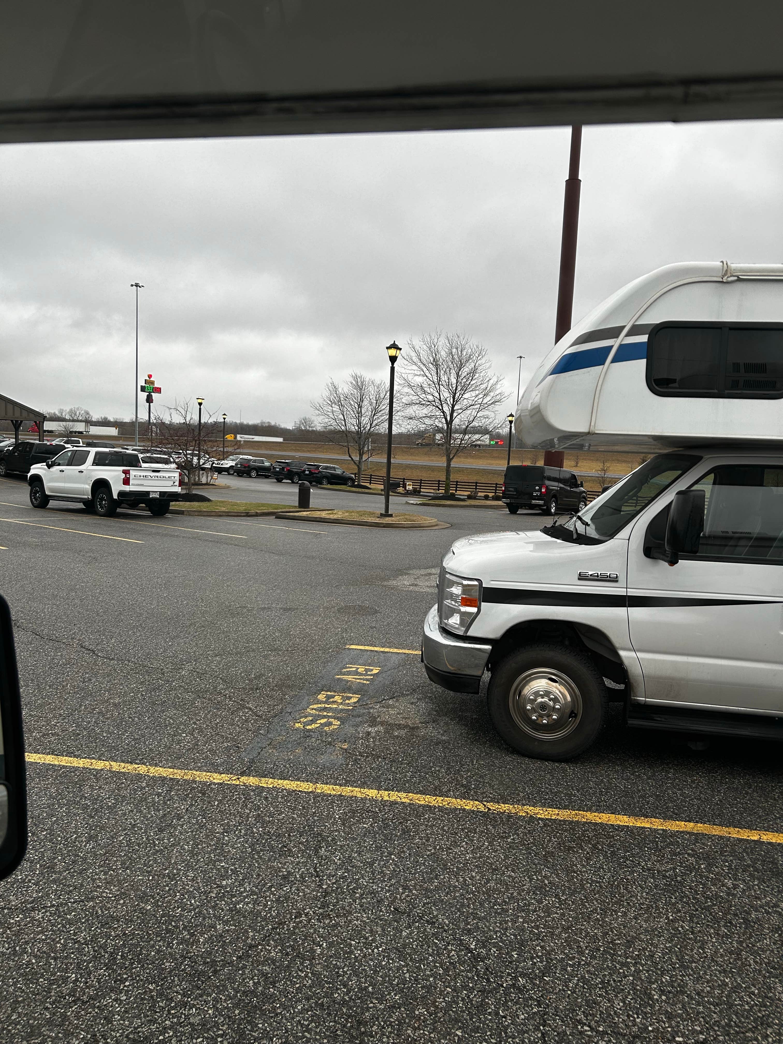 Jareth C.'s photo of rv camping at Cracker Barrel — Calvert City near Grand Rivers, KY