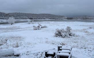 Troy B.'s photo of camping with pets at Clear Fork Campground — Crawford State Park near Curecanti National Recreation Area