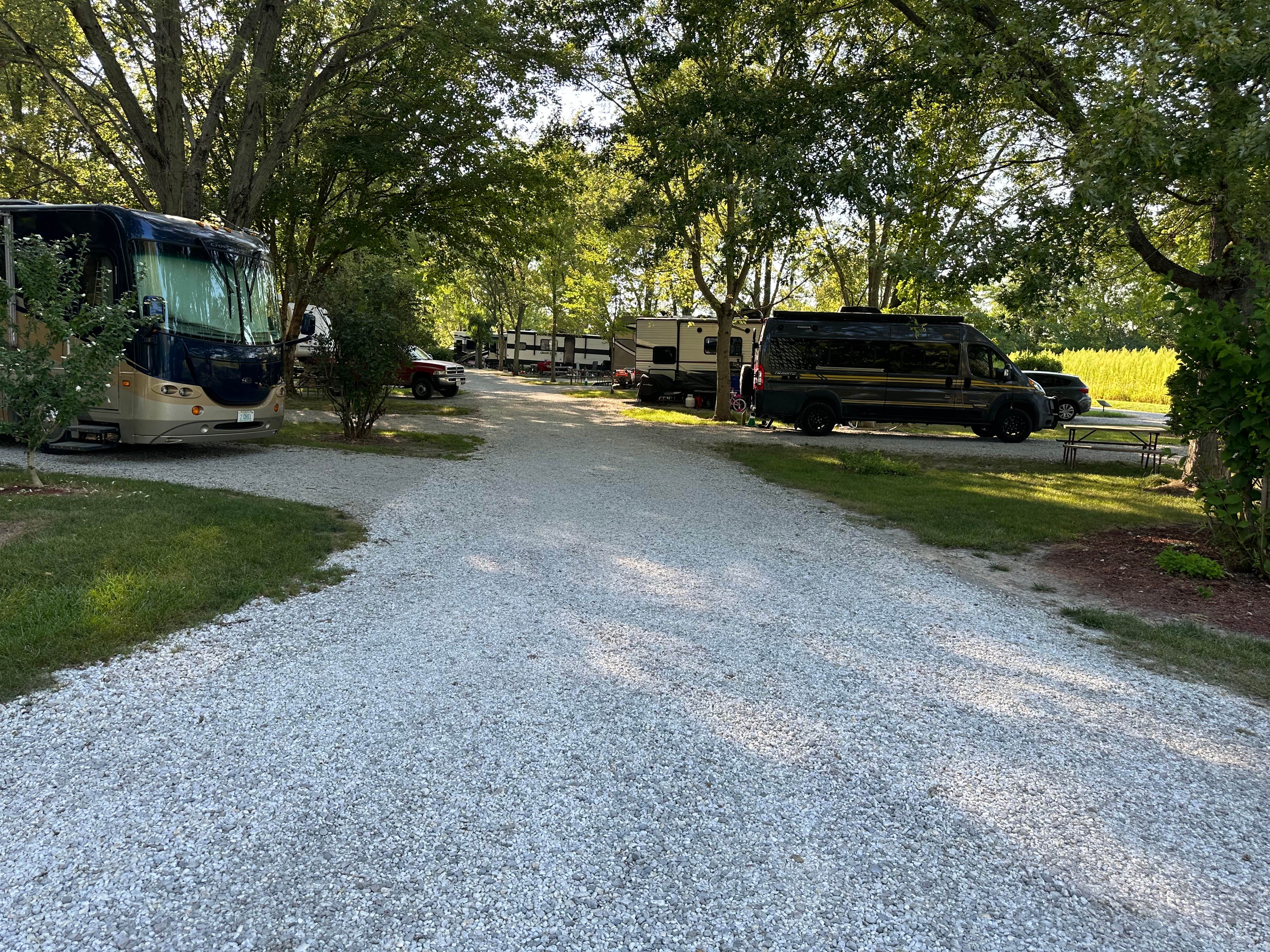 James P.'s photo of rv camping at Crawfordsville KOA near Clermont, IN