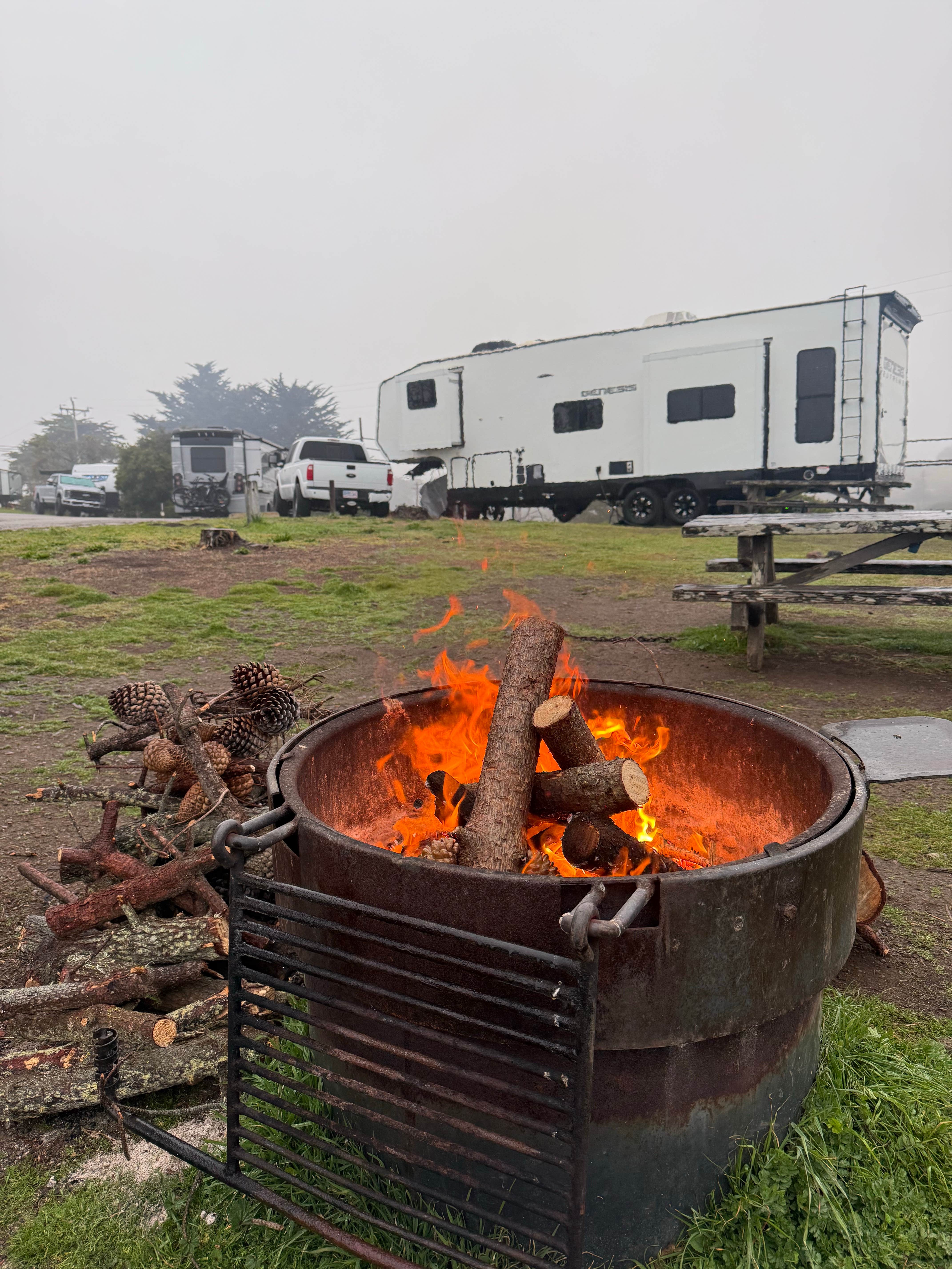 Camper-submitted photo at Creek Tent Campground — Hearst San Simeon State Park near Cambria, CA