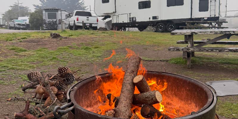 Camper submitted image from Creek Tent Campground — Hearst San Simeon State Park