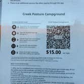 Review photo of Creek Pasture Campground by Ismenia I., November 17, 2025