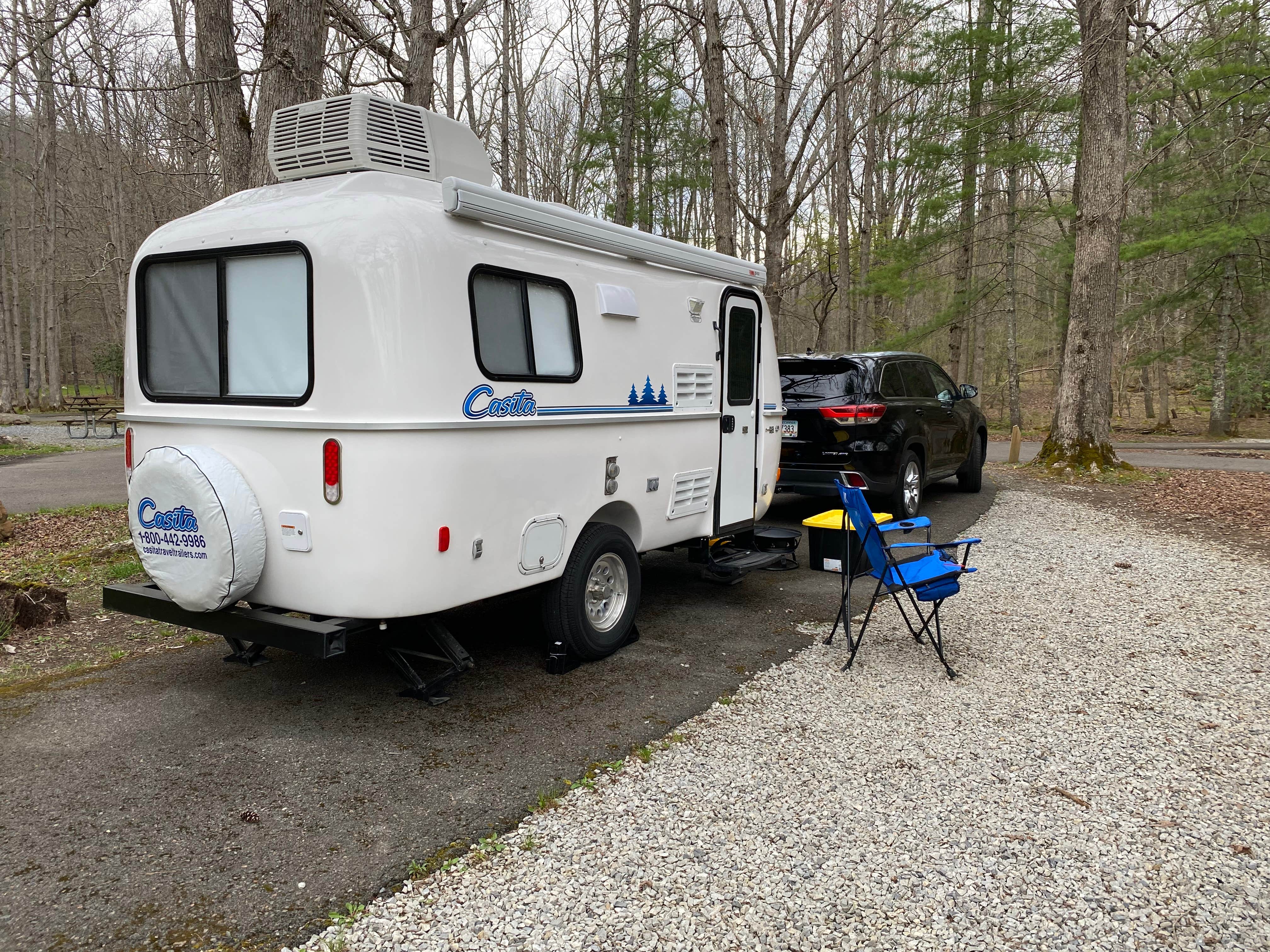 Camper-submitted photo at Creekside Campground — Hungry Mother State Park near Atkins, VA