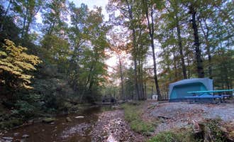 Camping near Lonesome Pines Cabins: Creekside Campground — Hungry Mother State Park, Marion, Virginia