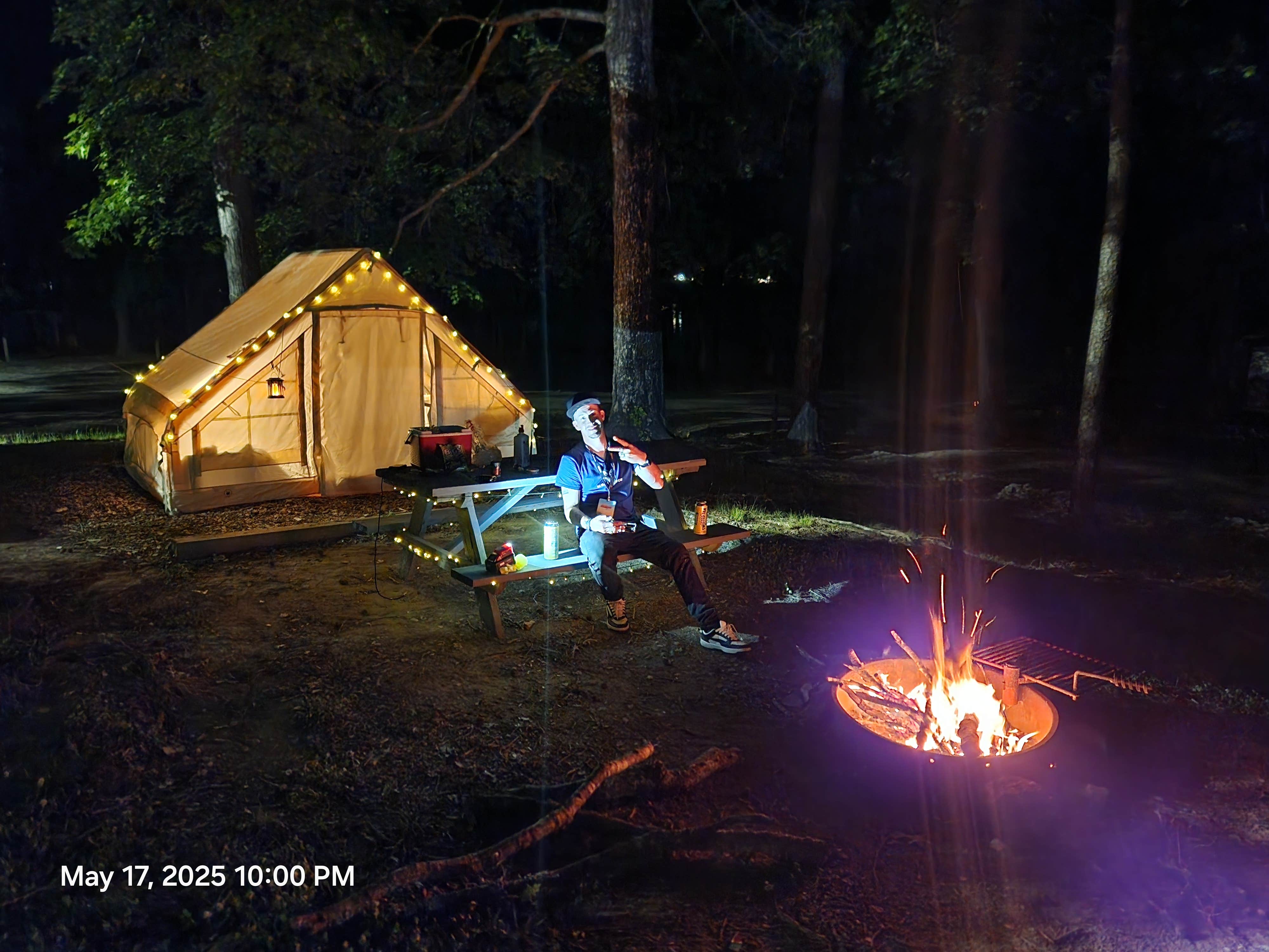 Addison S.'s photo at Creekside Glamping near Bassett, VA