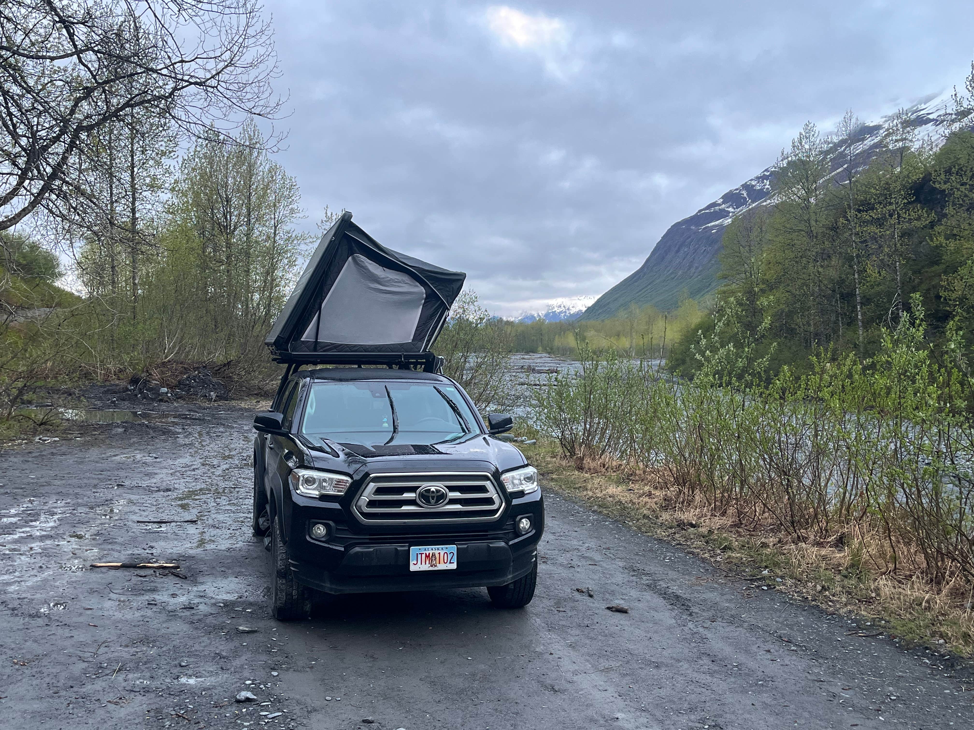 Camping near Valdez RV Park: Creekside Parking, Valdez, Alaska