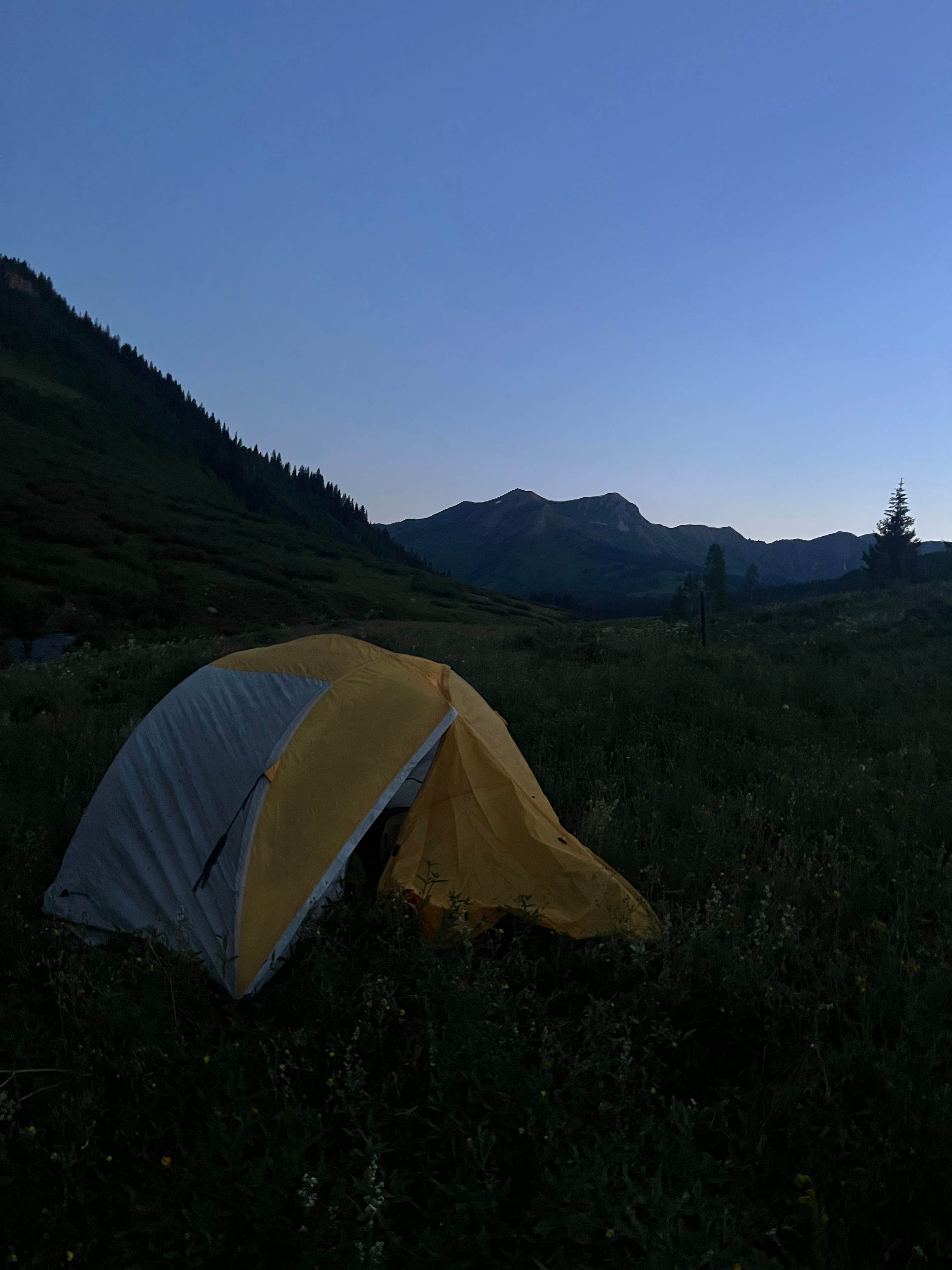 Mary P.'s photo of a dispersed camping area at Crested Butte - Gothic dispersed camping - PERMANENTLY CLOSED near Snowmass Village, CO