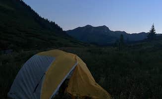 Mary P.'s photo of tent camping at Crested Butte - Gothic dispersed camping - PERMANENTLY CLOSED near Gunnison, CO