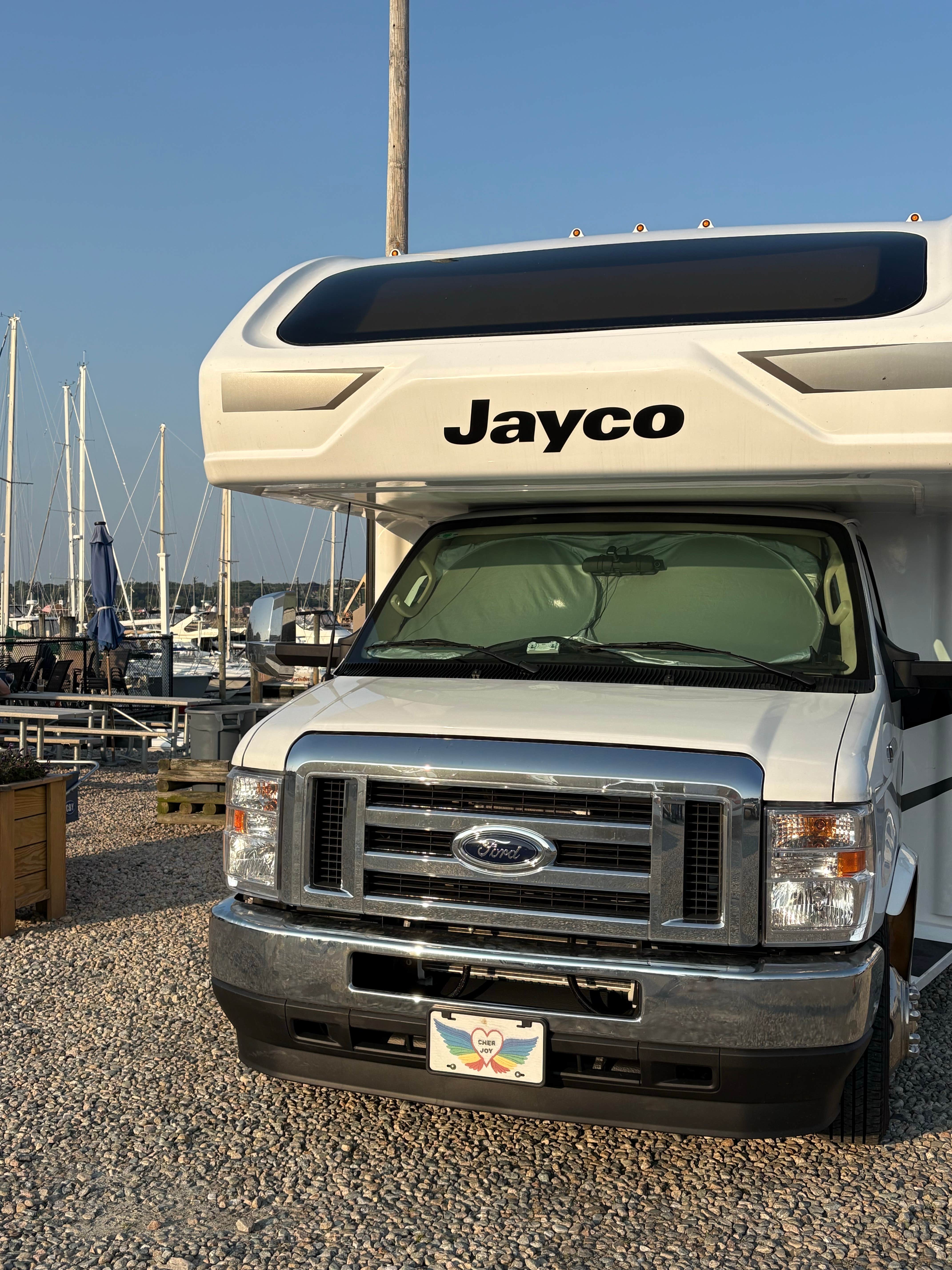 Peggy L.'s photo of rv camping at Crocker's Boatyard near Laurel, NY