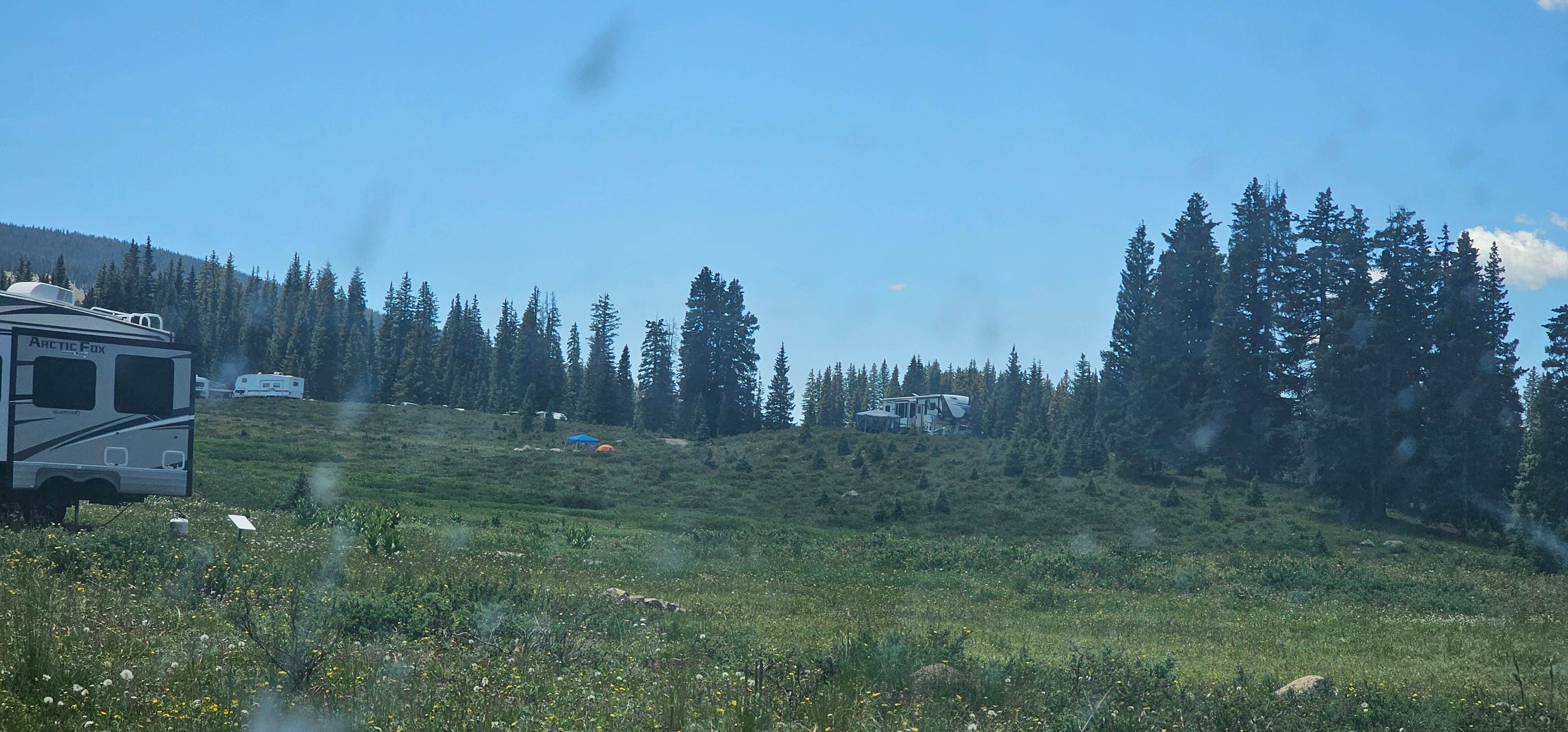 Camper-submitted photo at Cross Mtn - East Fork Dispersed Camping near Rico, CO