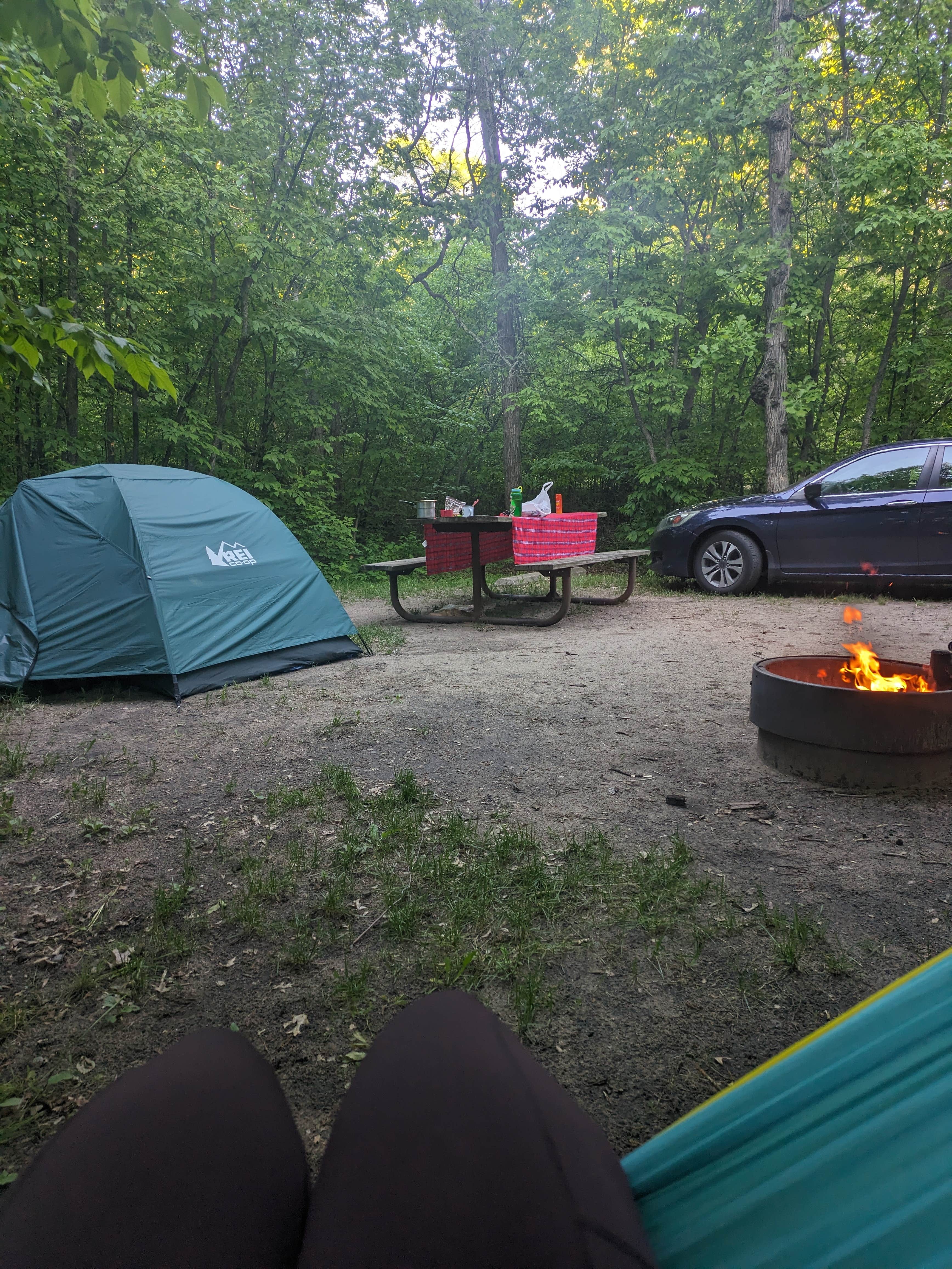 Sarah D.'s photo at Crow Wing State Park Campground near Woodrow, MN