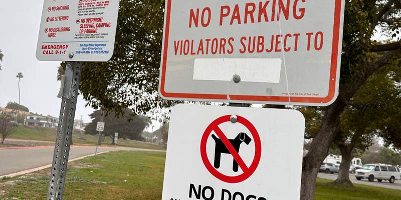 Camper submitted image from crown pointe park mission bay, California