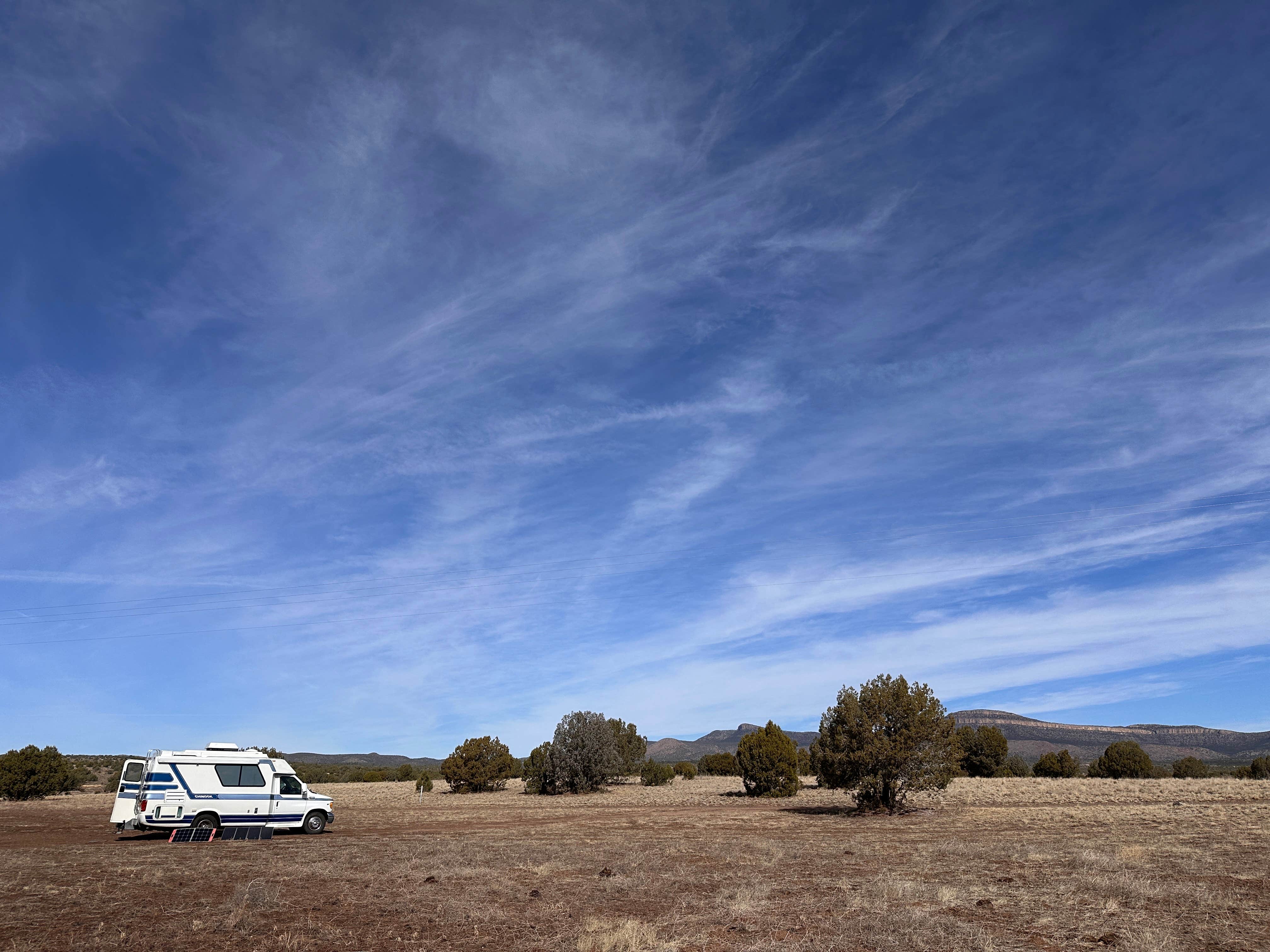 Kathy B.'s photo of rv camping at Crozier Dispersed near Peach Springs, AZ