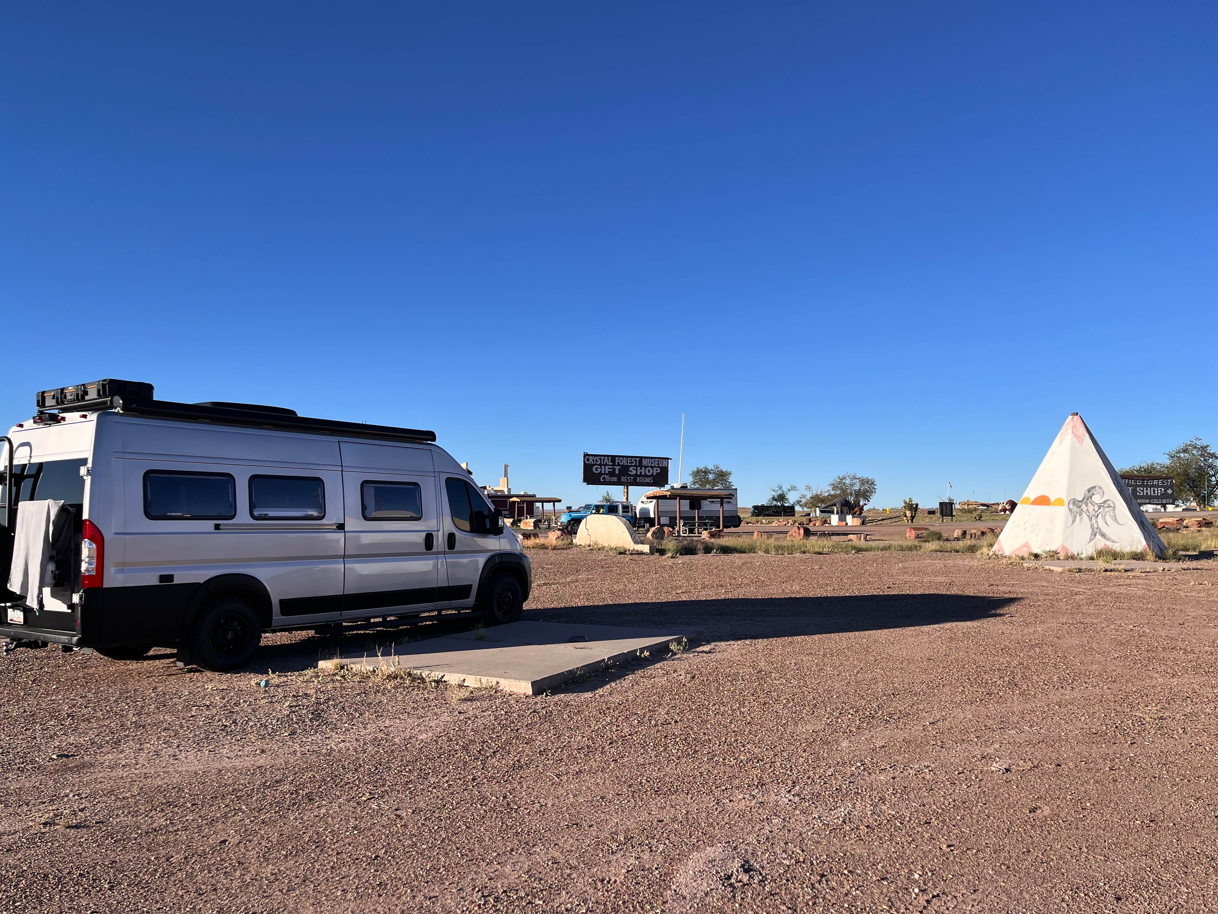 Julie F.'s photo at Crystal Forest Museum and Gifts near Petrified Forest Natl Park, AZ