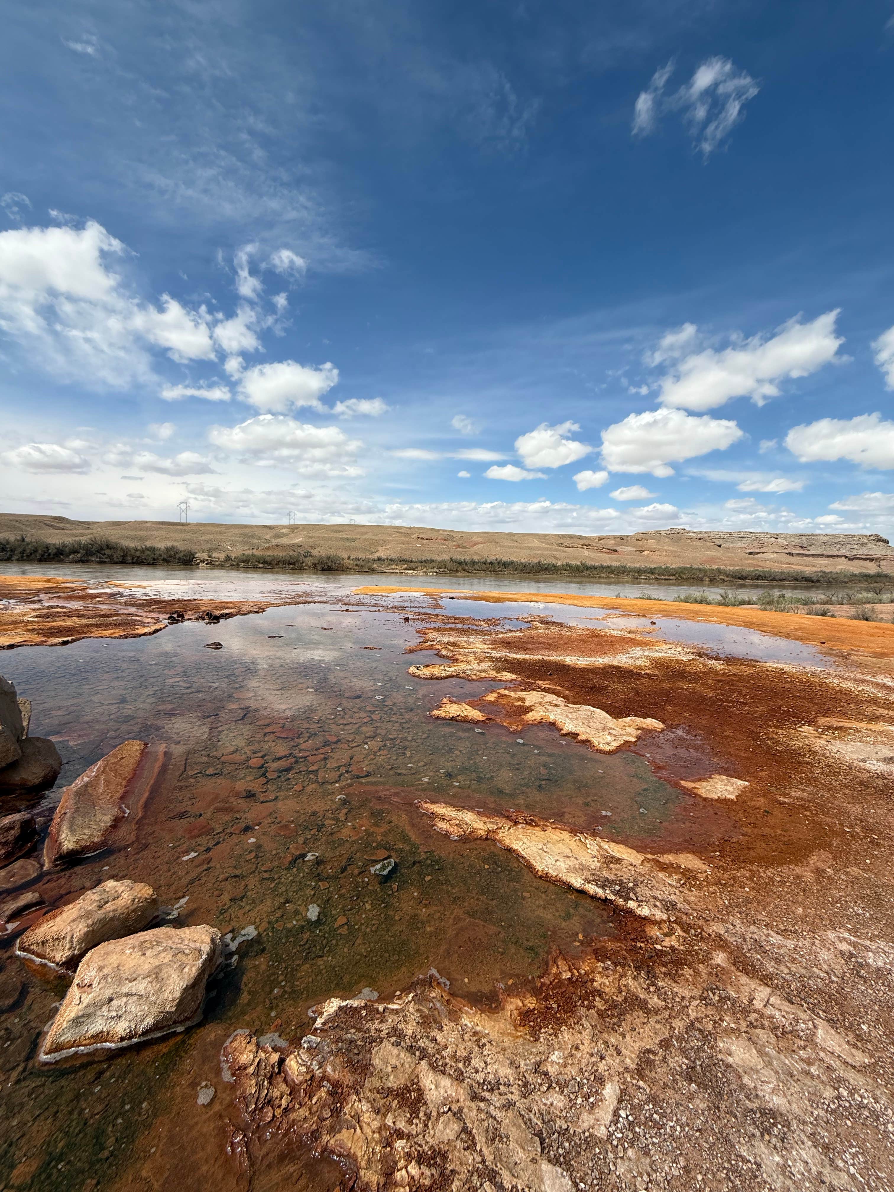 Camping near Moonshine Wash TH: Crystal Geyser Dispersed Camp, Green River, Utah