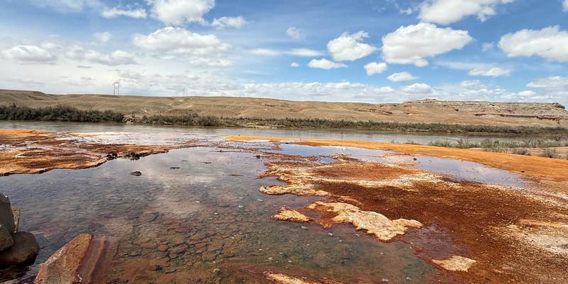 Camper submitted image from Crystal Geyser Dispersed Camp