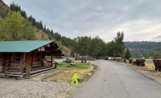 andrew's photo of glamping accommodations at Crystal Gold Mine near Santa, ID