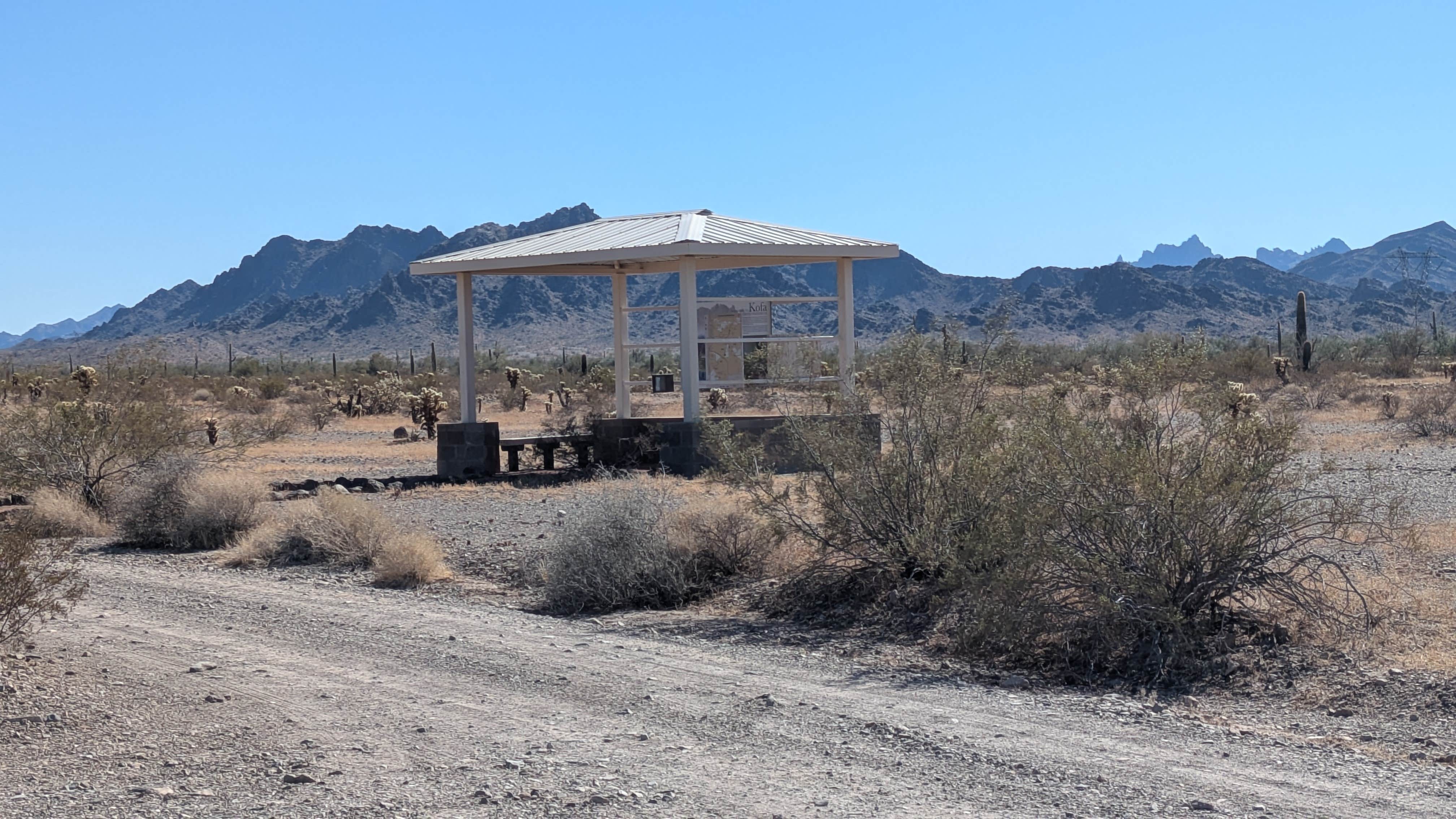 Camper submitted image from Kofa National Wildlife Refuge - Crystal Hill Free Campsites - 3