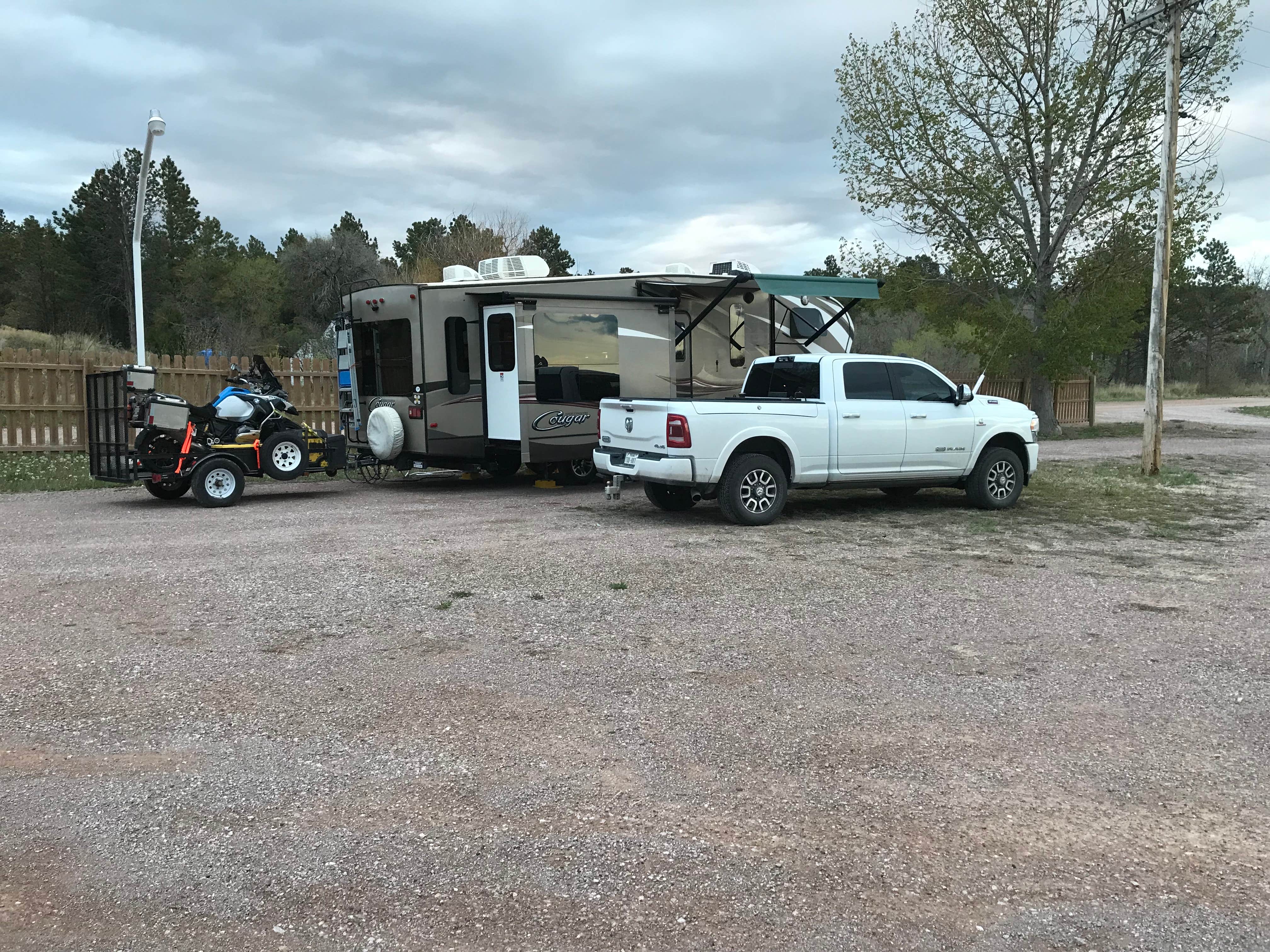 Camping near Summit Ridge Lookout Cabin: Crystal Park Campground, Newcastle, Wyoming