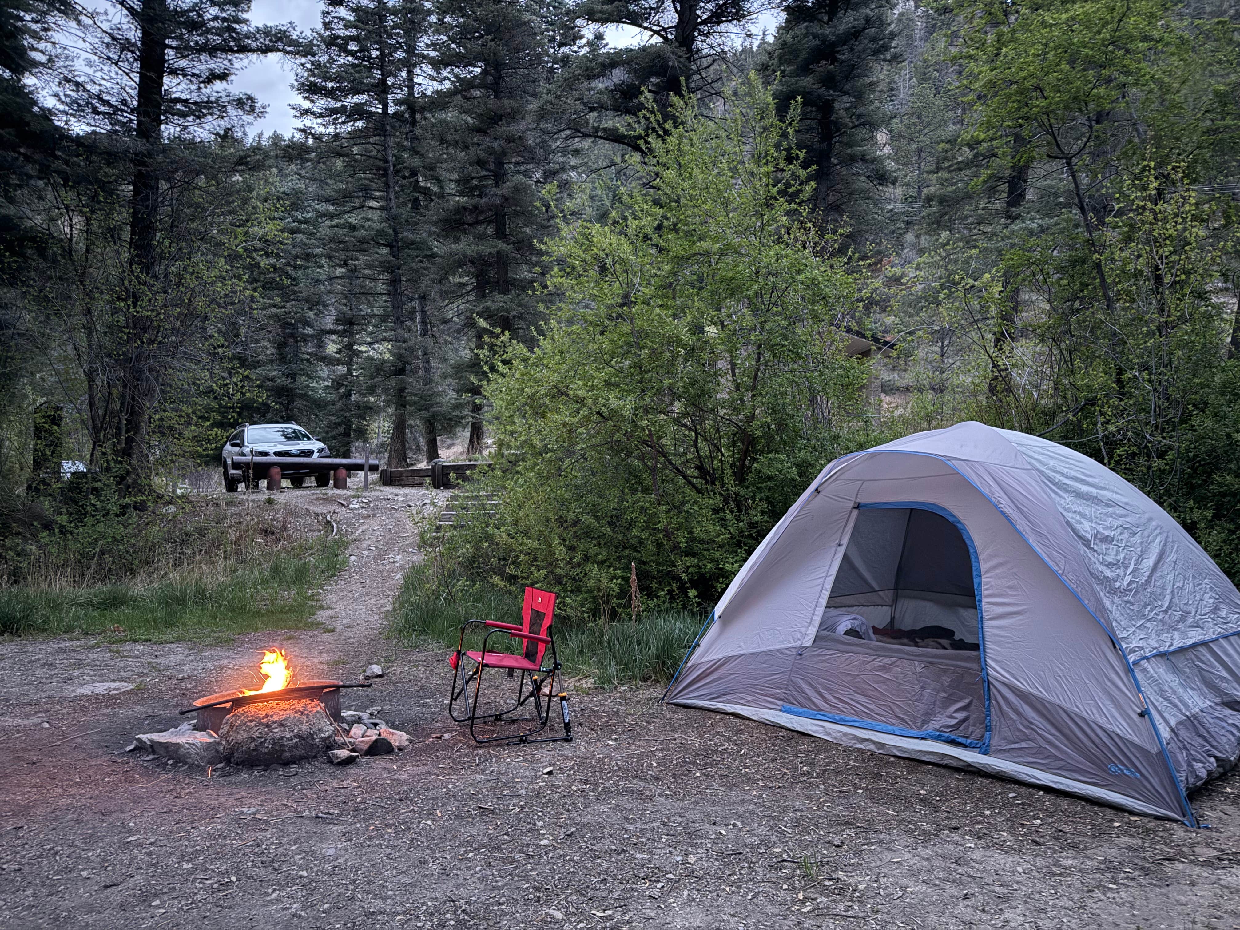 Kris A.'s photo at Cuchilla Campground near Arroyo Hondo, NM