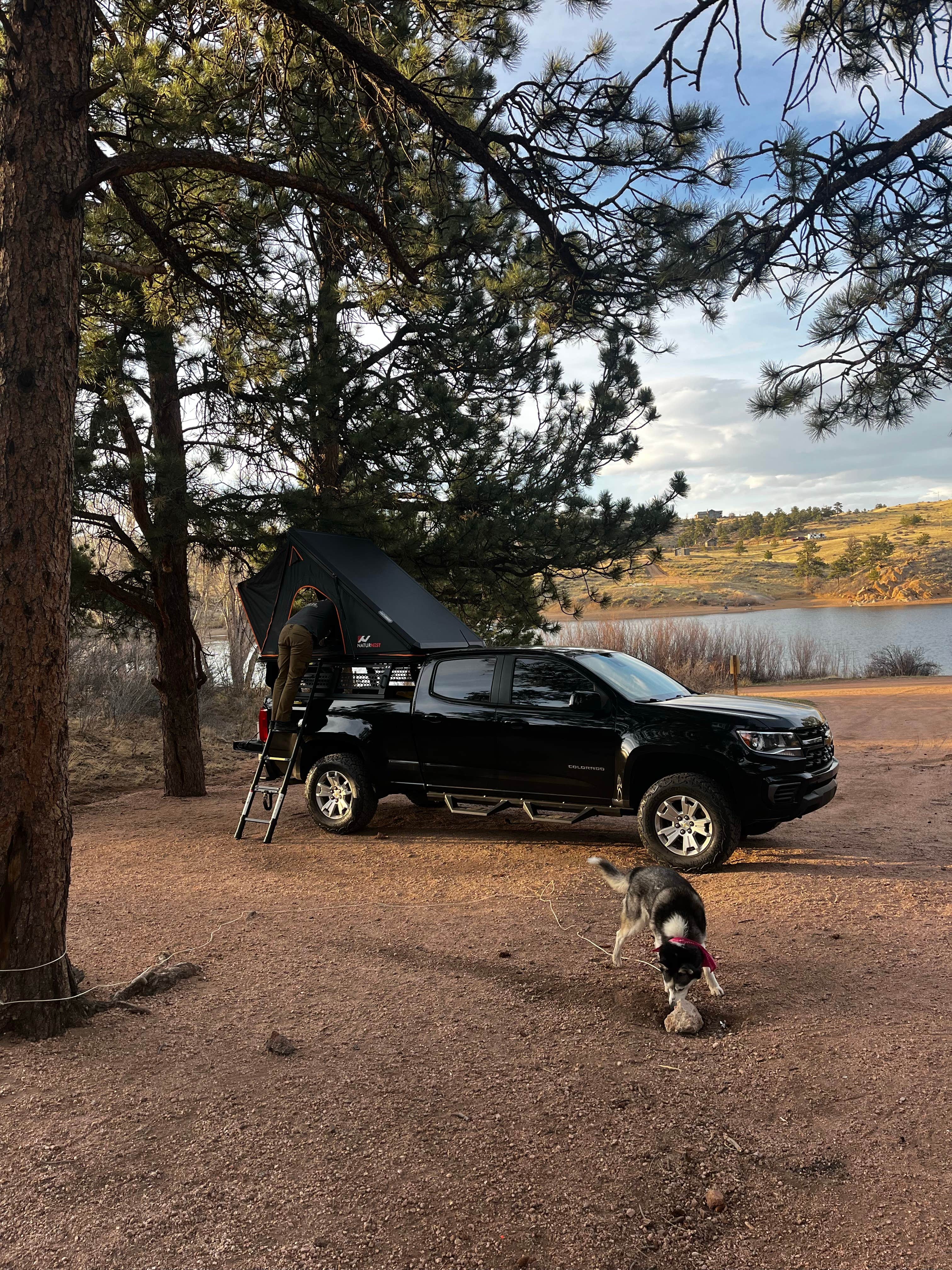 Ethan C.'s photo at Curt Gowdy State Park Campground near Granite Canon, WY