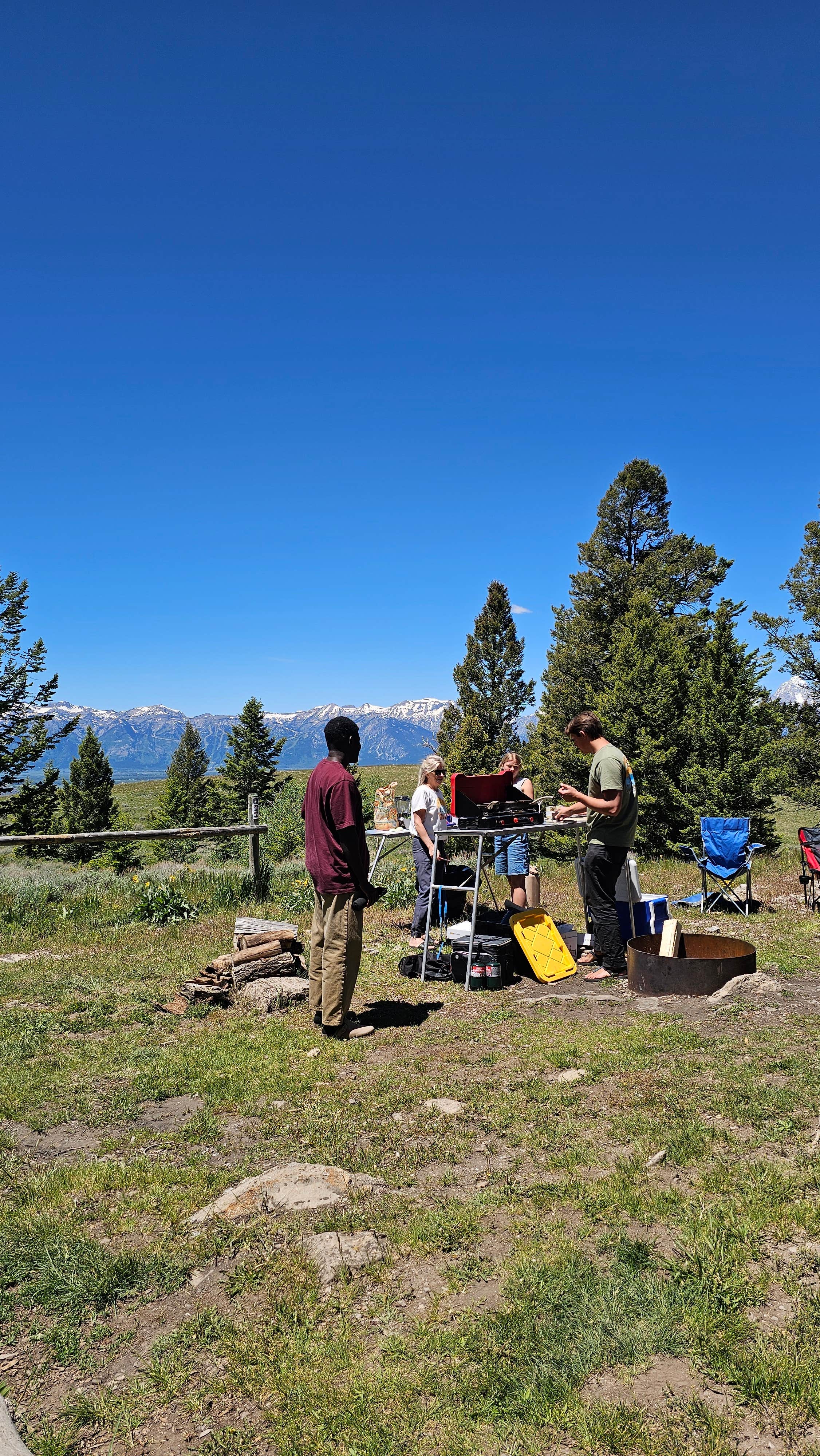 Camper-submitted photo at Curtis Canyon Campsites 1-4 near Jackson, WY