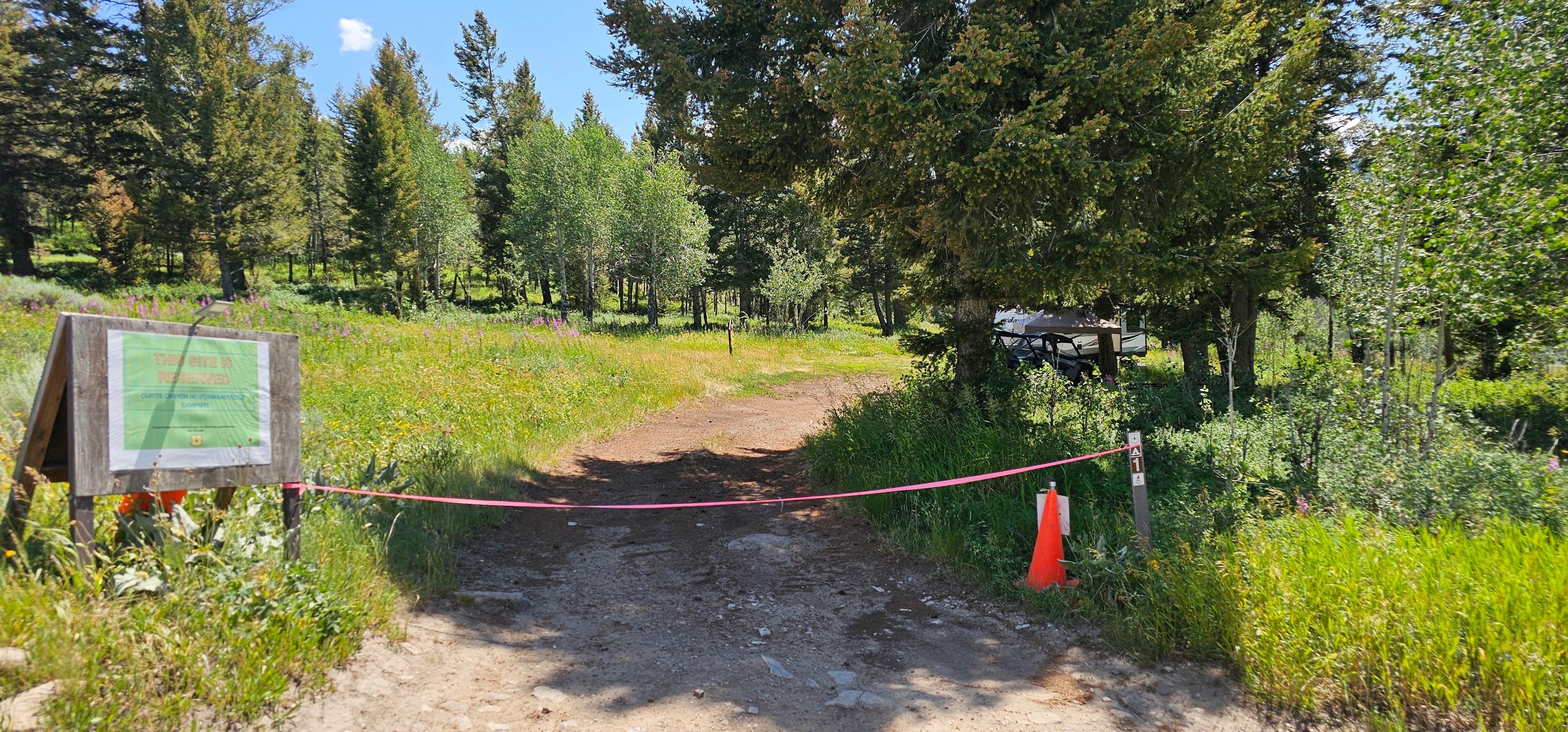 Camper-submitted photo at Curtis Canyon Campsites 1-4 near Jackson, WY