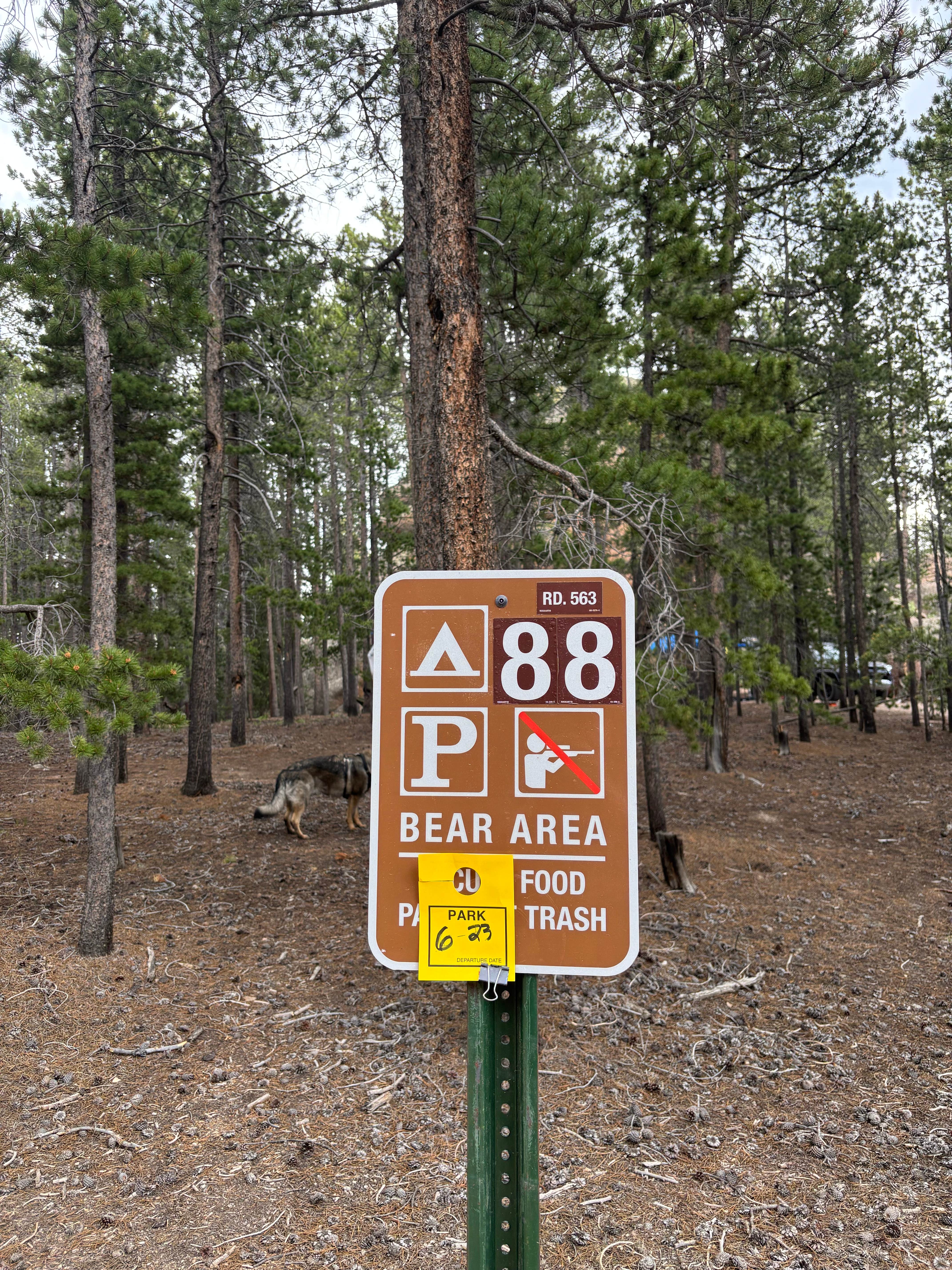 Earvin H.'s photo of camping with pets at Dakan Road Camping near Parker, CO